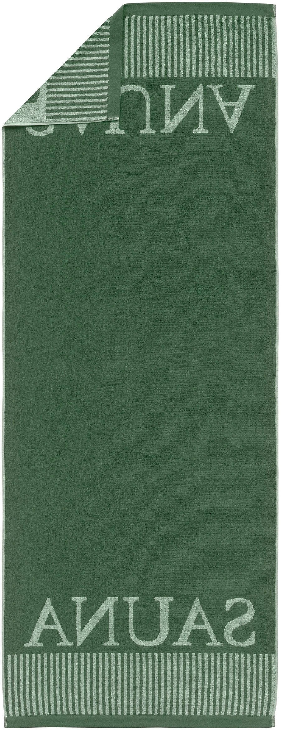 Schiesser Saunatuch "Rom aus garngefärbtem, kuschelweichem Baumwollfrottier günstig online kaufen