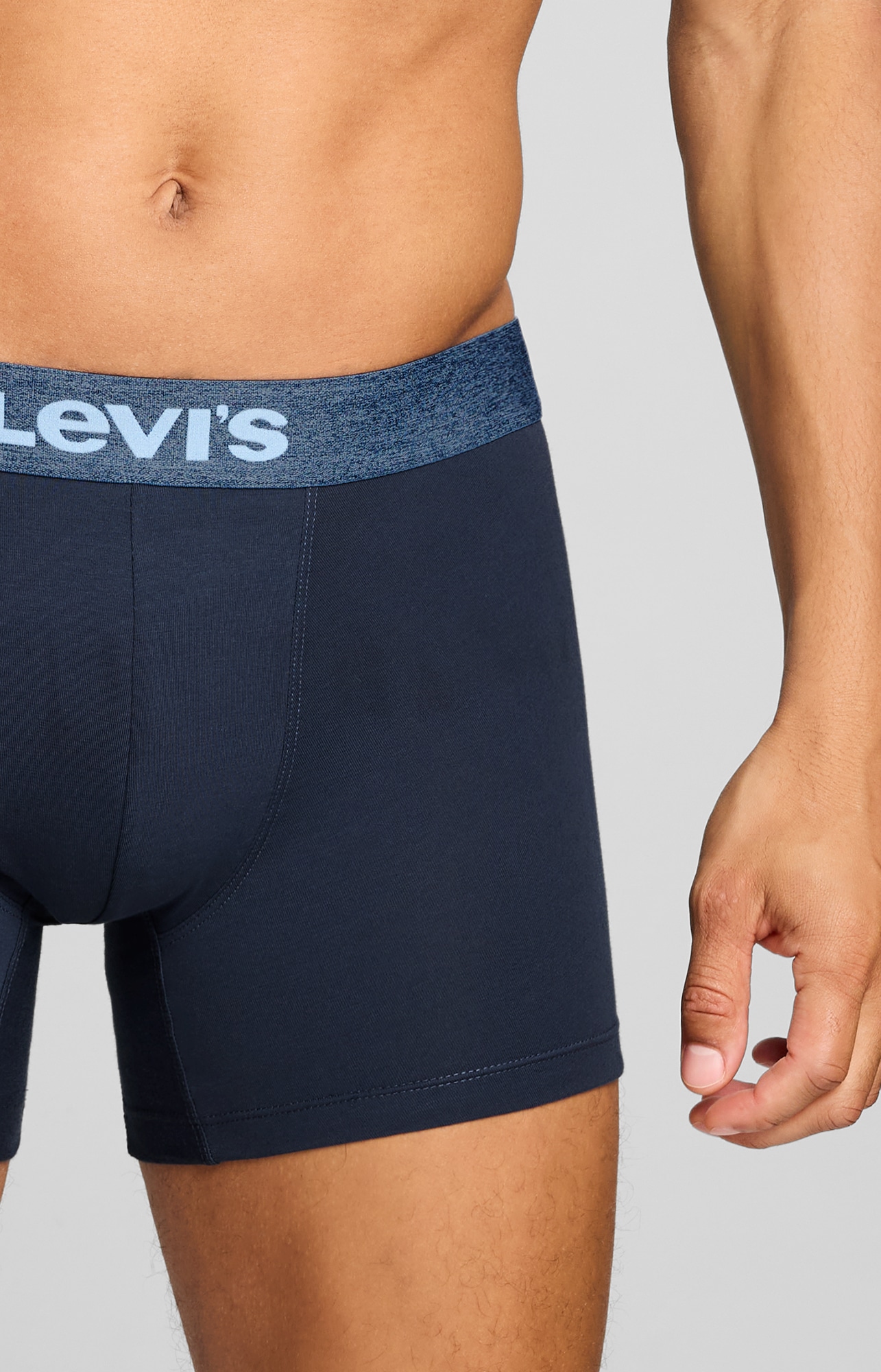 Levi's® Boxershorts 2er Pack,  Beinausschnitt, der nicht hochrutscht