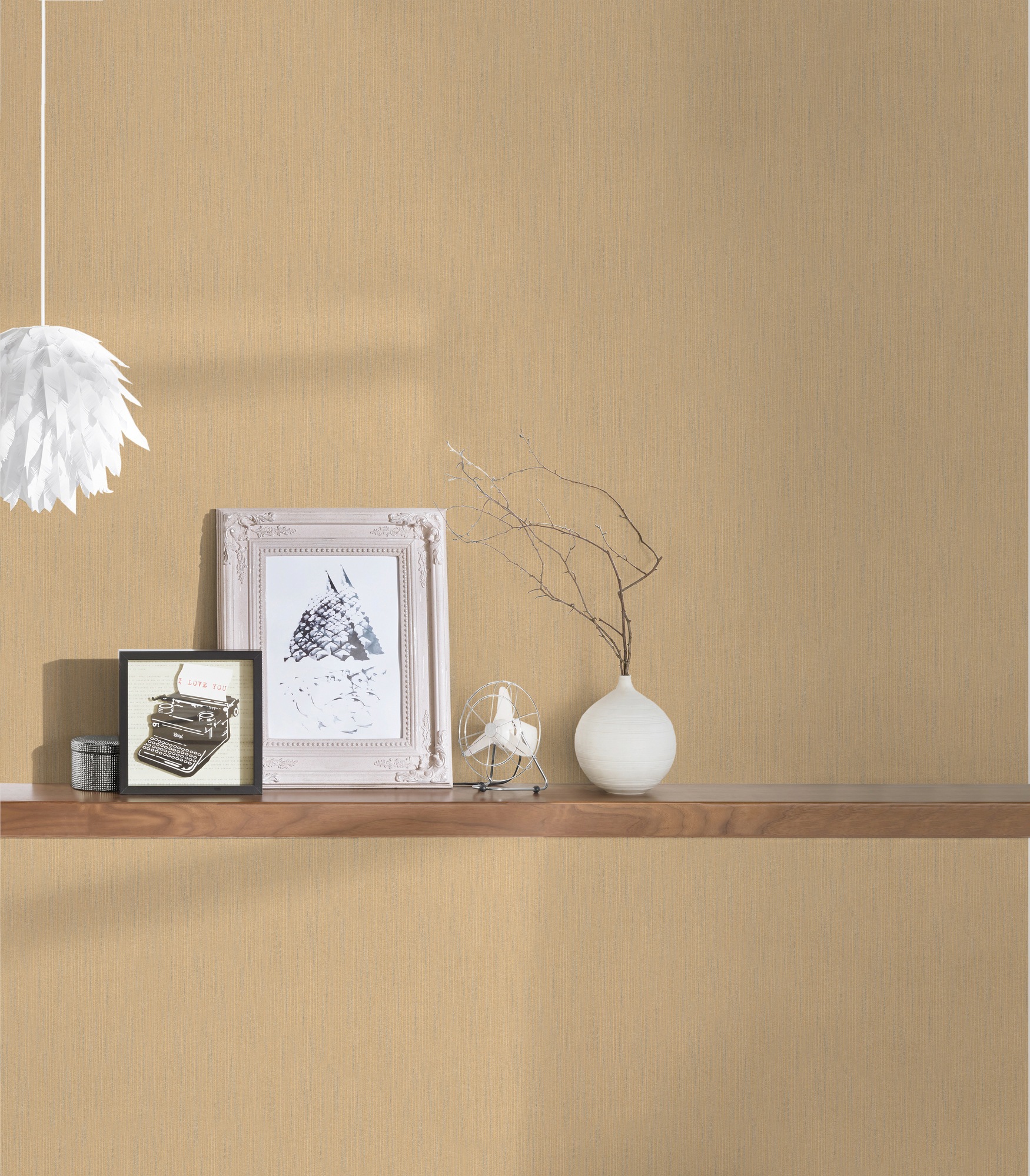 Architects Paper Textiltapete »Metallic Silk«, einfarbig-matt-uni, Uni Tapete Textil Tapeten Wohnzimmer Schlafzimmer Küche Flur Design