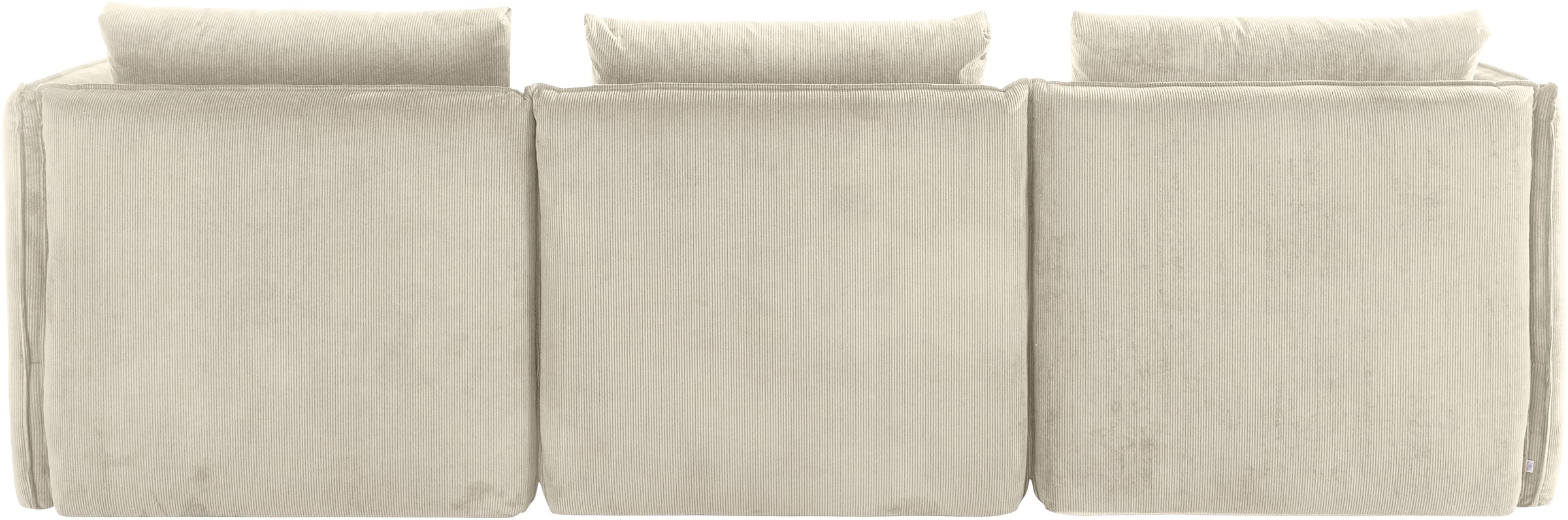 Ecksofa OTTO HOME "Nöre L-Form", beige, B:262cm H:74cm T:172cm, 92% Polyester, 8% Polyamid, Sofas, Ecksofa, 3 Teile, in vielen Bezugsqualitäten und Farben. Modulteile s. "Nöre" 3