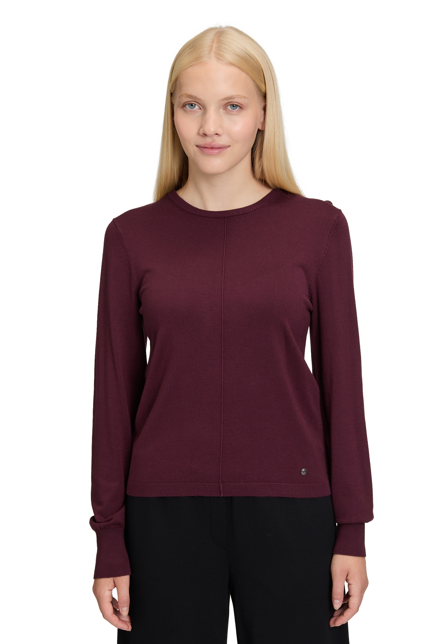 Betty&Co Strickpullover "Damen mit Strickdetails", 1 Stk. günstig online kaufen