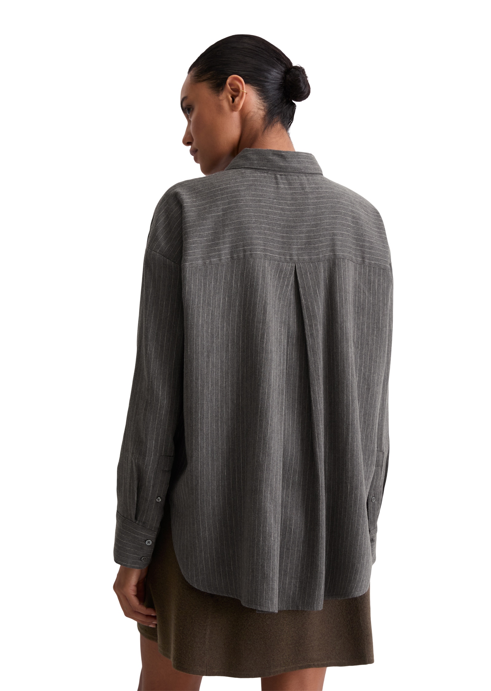 Marc O'Polo Langarmbluse »aus Baumwoll-Satin«