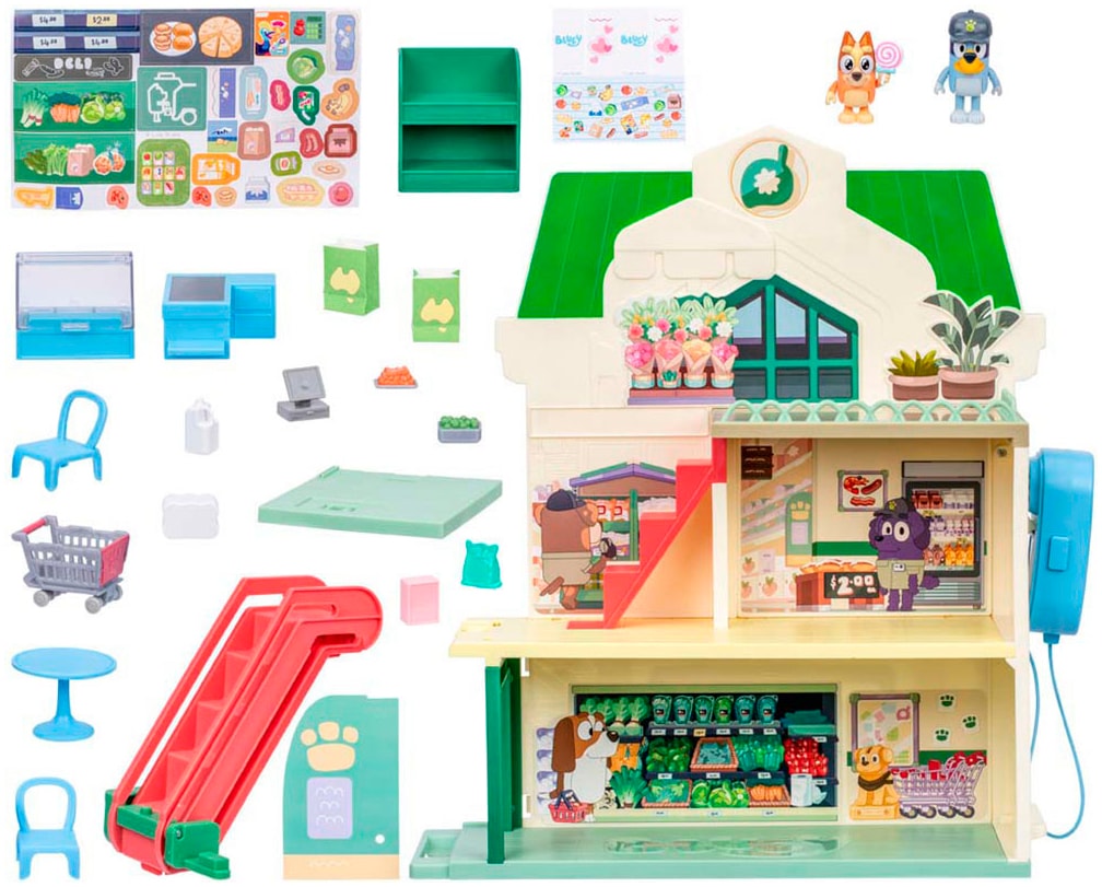 Moose Spielwelt »Bluey, Let's Play Chef Supermarkt«, mit Soundeffekten