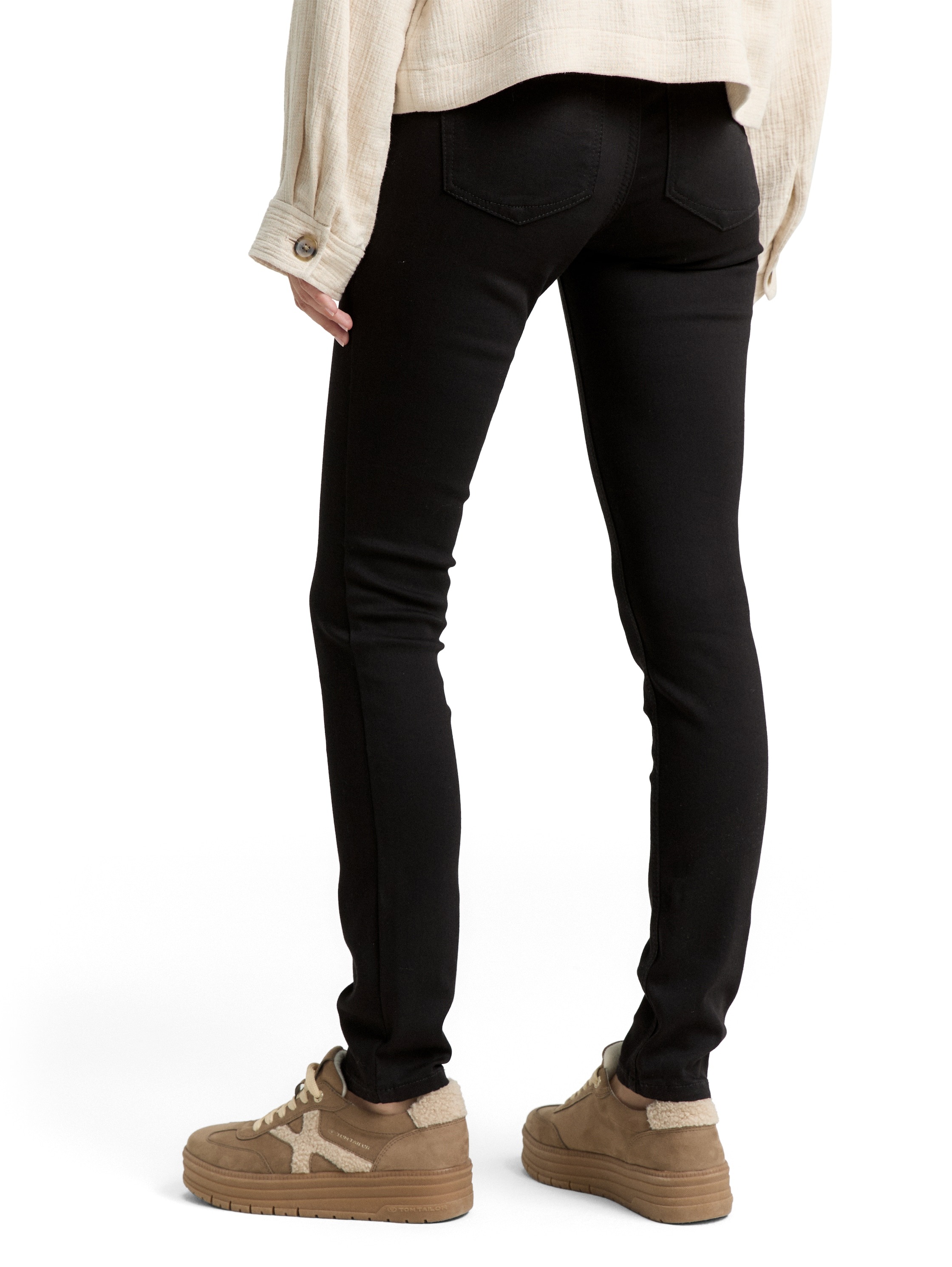 TOM TAILOR Slim-fit-Jeans »LUCIE«, mit Viskose und Stretch - 5-Pocket-Style