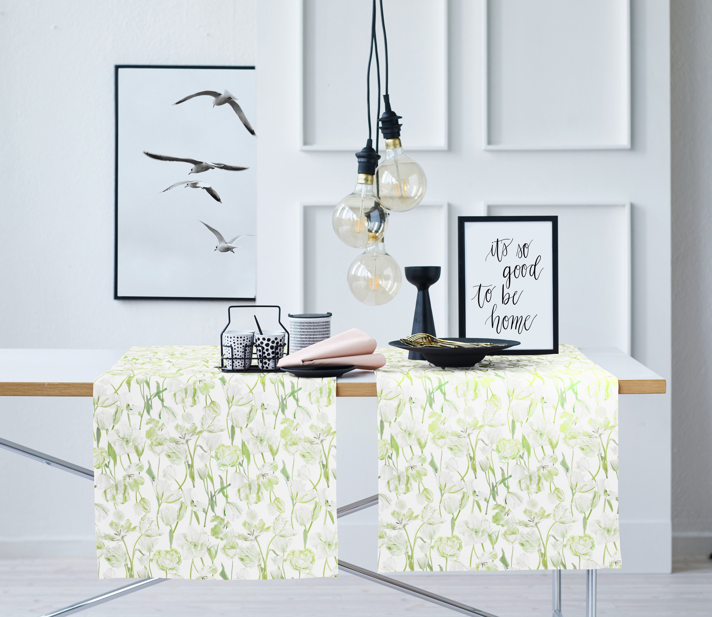 APELT Tischläufer "6449 SPRINGTIME, Frühjahrsdeko, Frühling" Digitaldruck günstig online kaufen