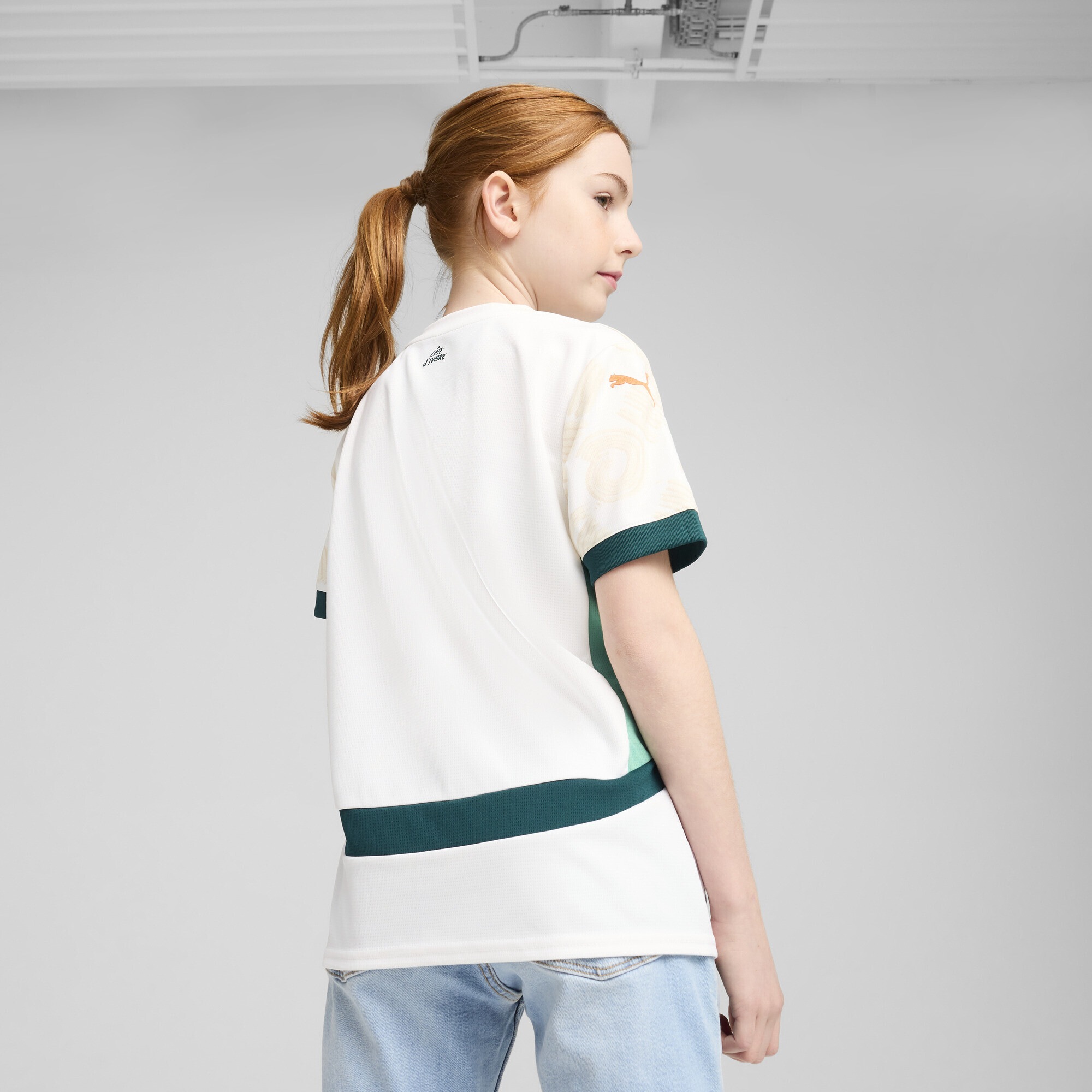 PUMA Trainingsshirt »Elfenbeinküste 2025 Auswärtstrikot Jugendliche«