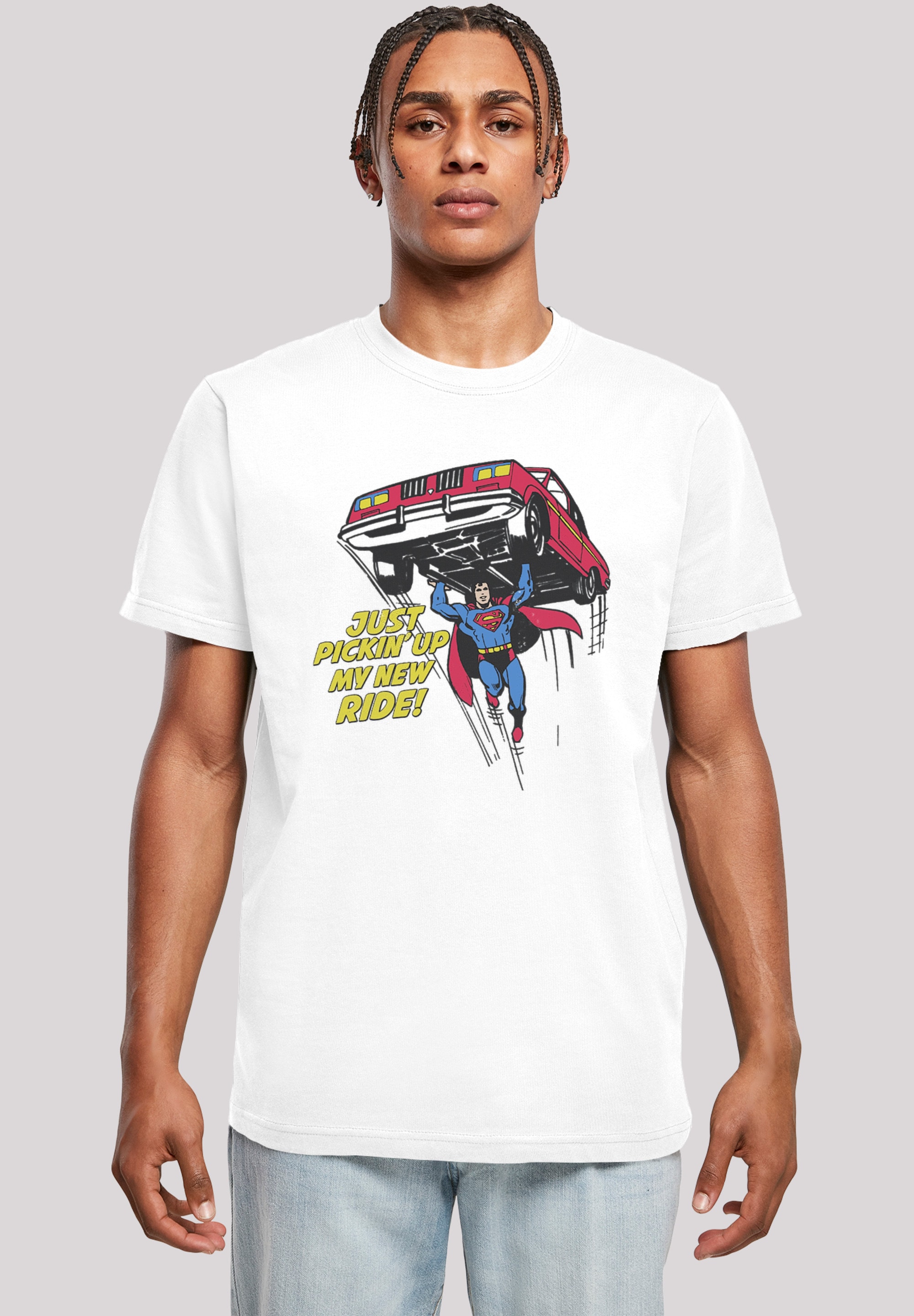 F4NT4STIC T-Shirt "DC Comics Superman New Ride Superheld", Print günstig online kaufen