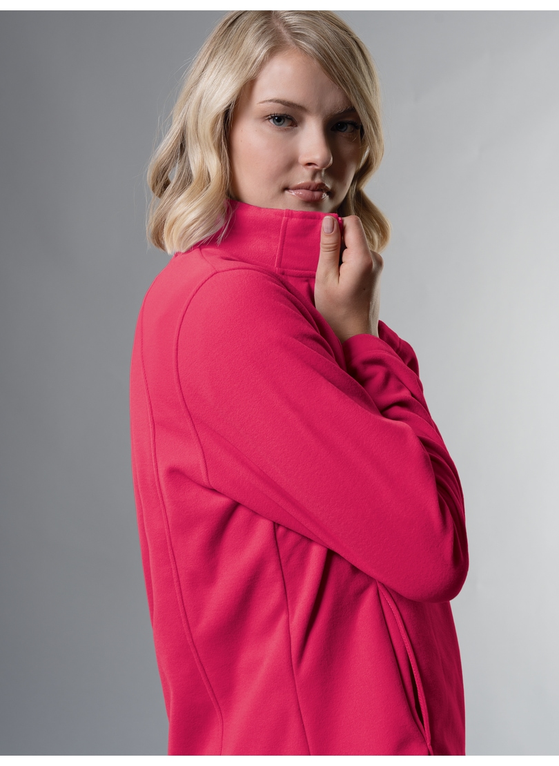 Trigema Fleecejacke "TRIGEMA Taillierte Fleecejacke" 1 Stk. tlg.