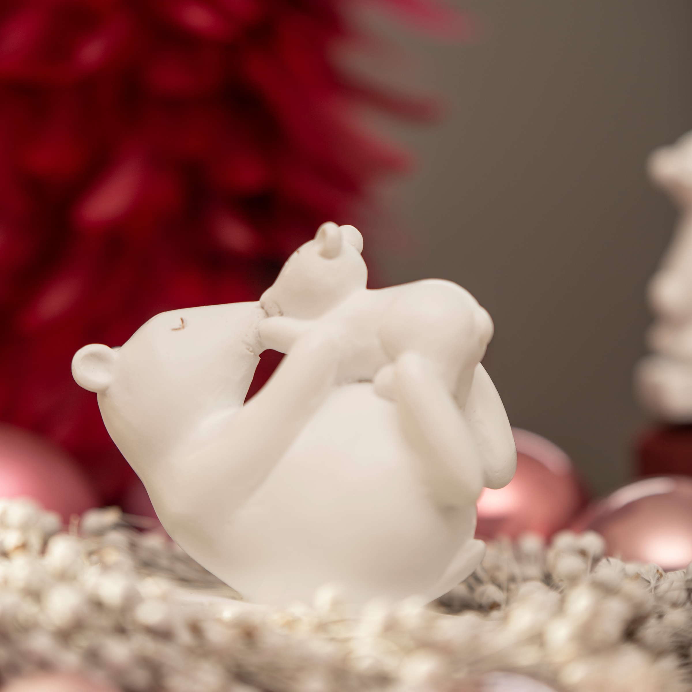 VALENTINO Wohnideen Weihnachtsfigur »Eisbär mit Weihnachtsdeko« Kind kaufen Schal, und | BAUR