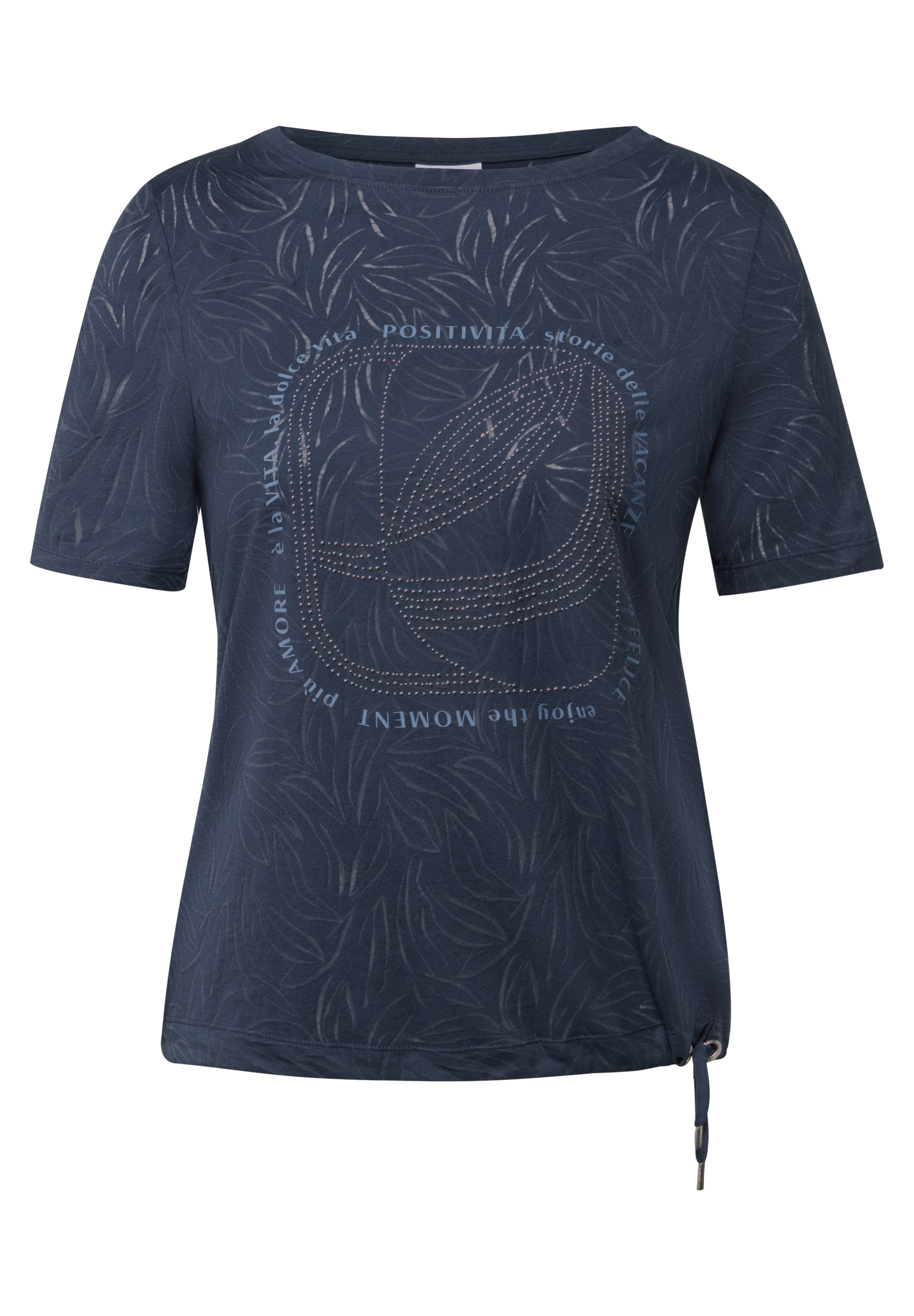 Cecil T-Shirt, im soften Baumwoll-Mix