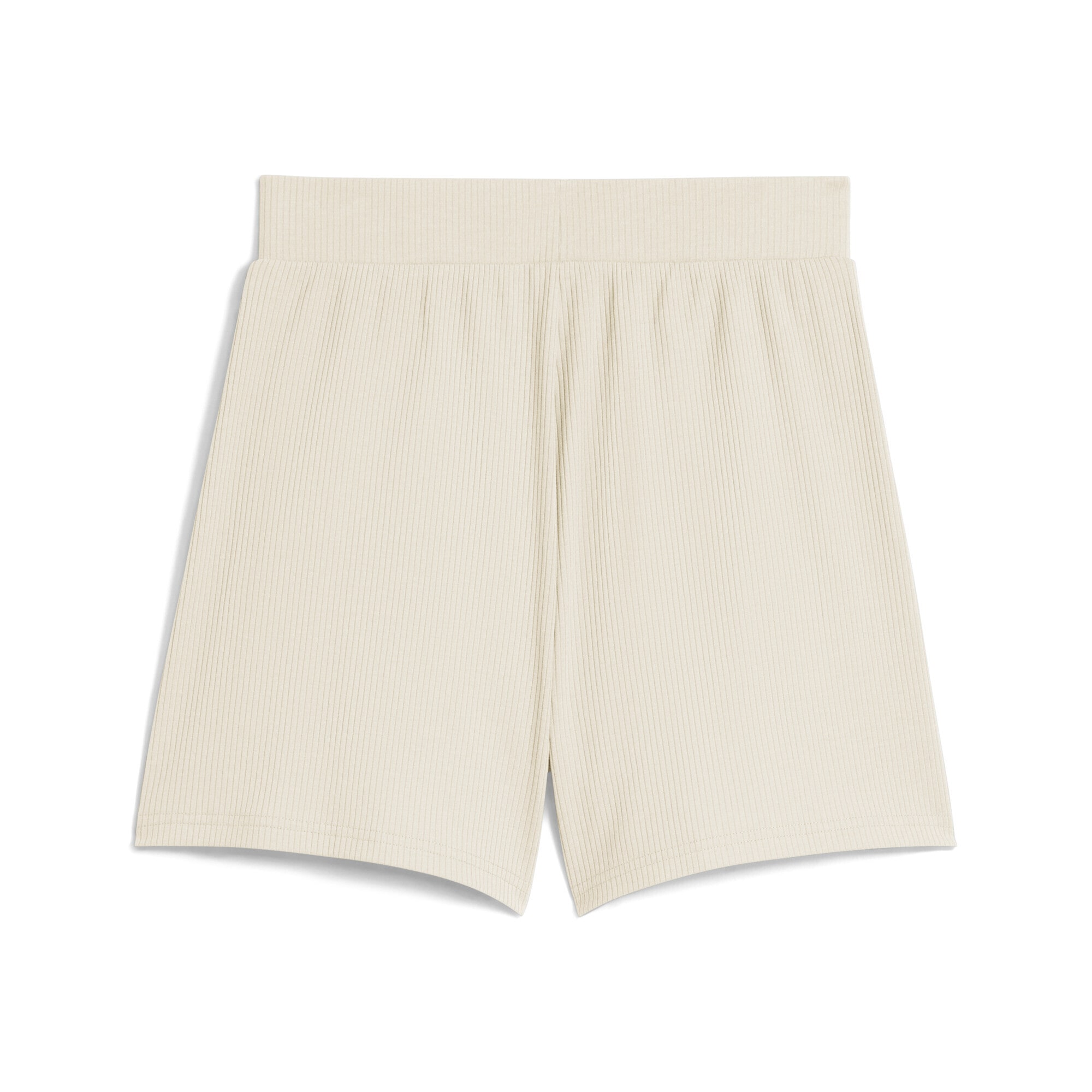 PUMA Sporthose »ESS ELEVATED Gerippte 5" Shorts mit hohem Bund Damen«