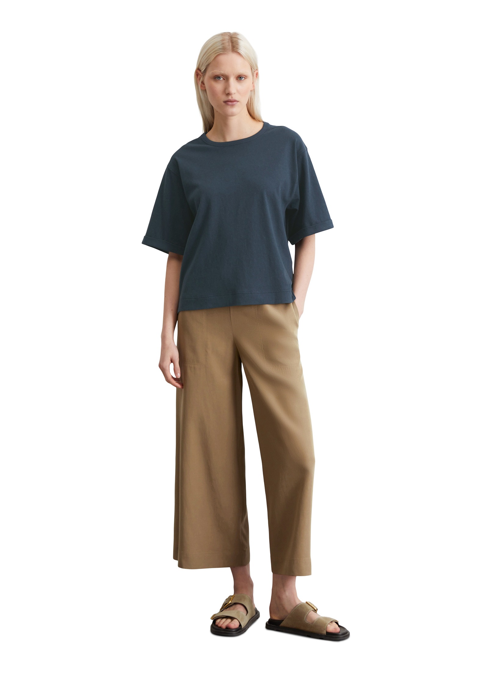 Marc O'Polo T-Shirt »aus Organic Cotton-Hanf-Mix«