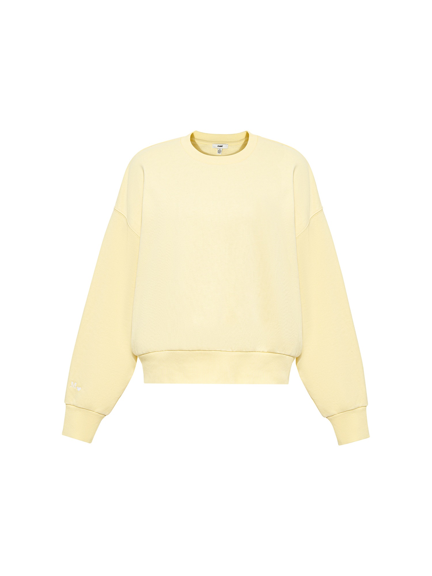 Mavi Rundhalspullover »CREW NECK SWEATSHIRT«, Sweatshirt cropped