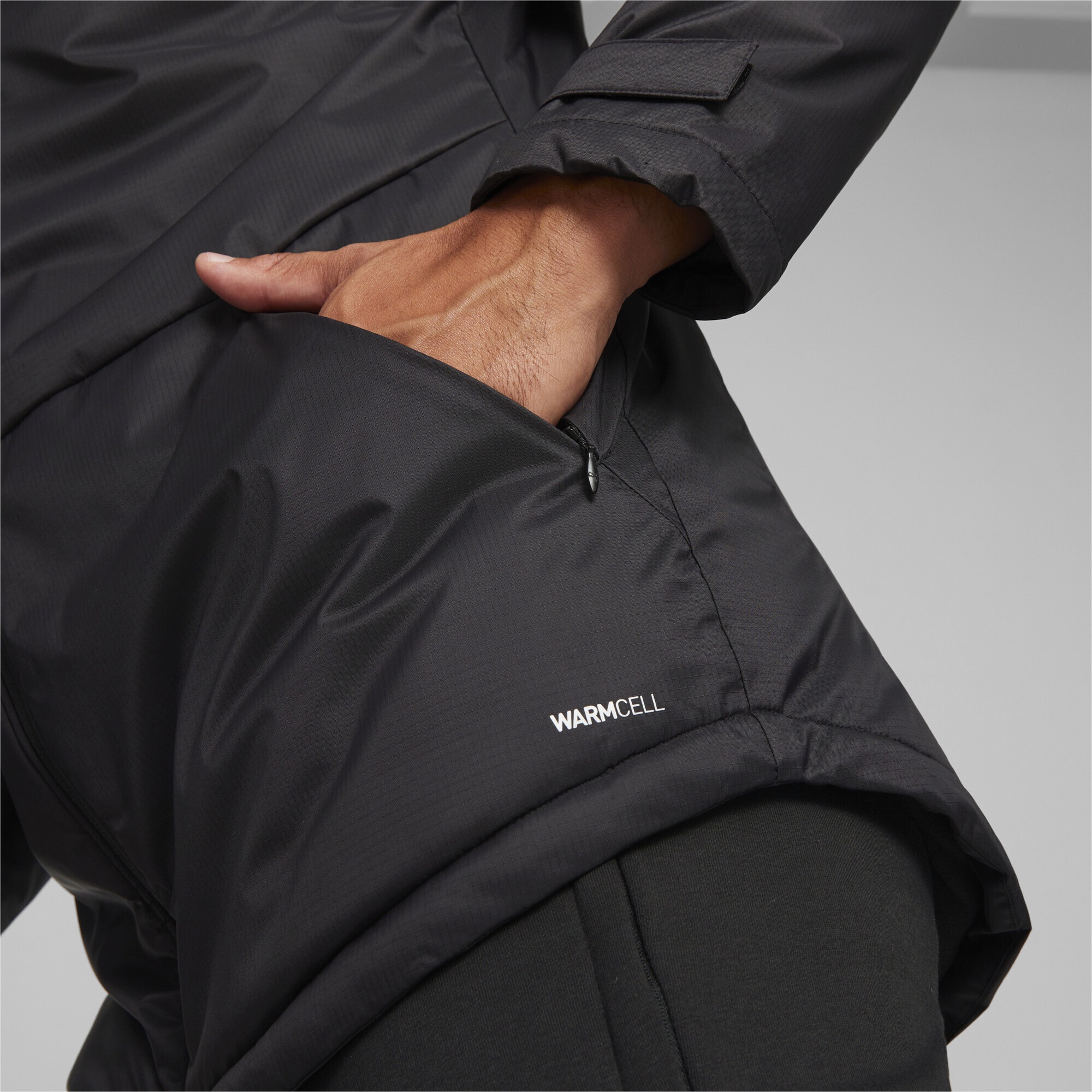 PUMA Winterjacke »Olympique de Marseille Fußball-Winterjacke Herren«