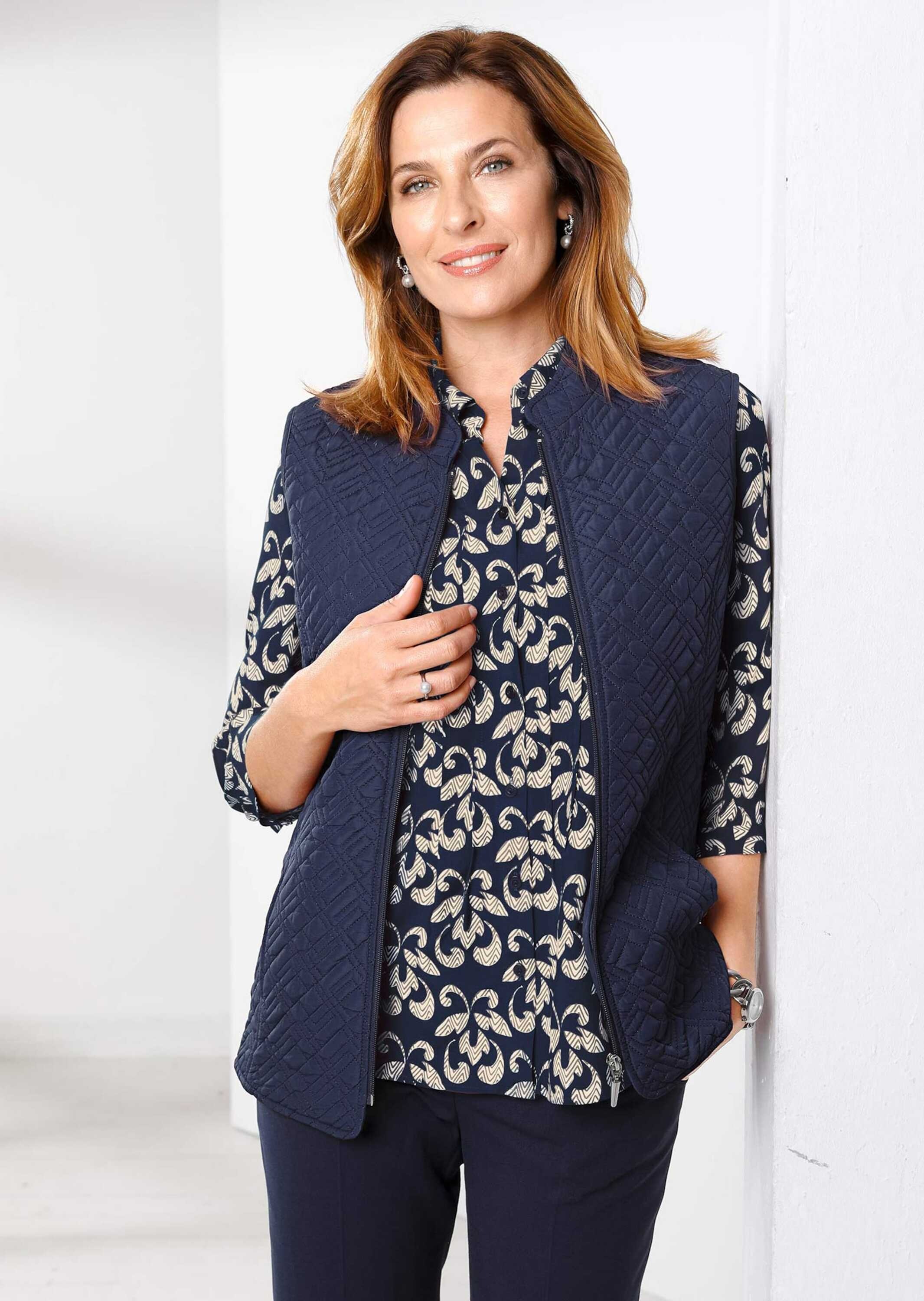 GOLDNER Kurzweste "Leicht wattierte Steppweste" Ohne günstig online kaufen