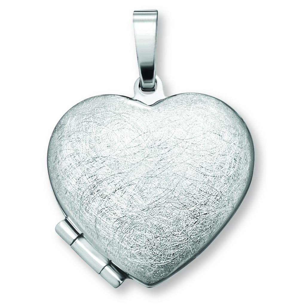 ONE ELEMENT Medallionanhänger »Medaillon Herz Medaillons aus 925 Silber« Damen Silber Schmuck Medaillon Herz ONE ELEMENT Medallionanhänger »Medaillon Herz Medaillons aus 925 Silber« Damen Silber Schmuck Medaillon Herz