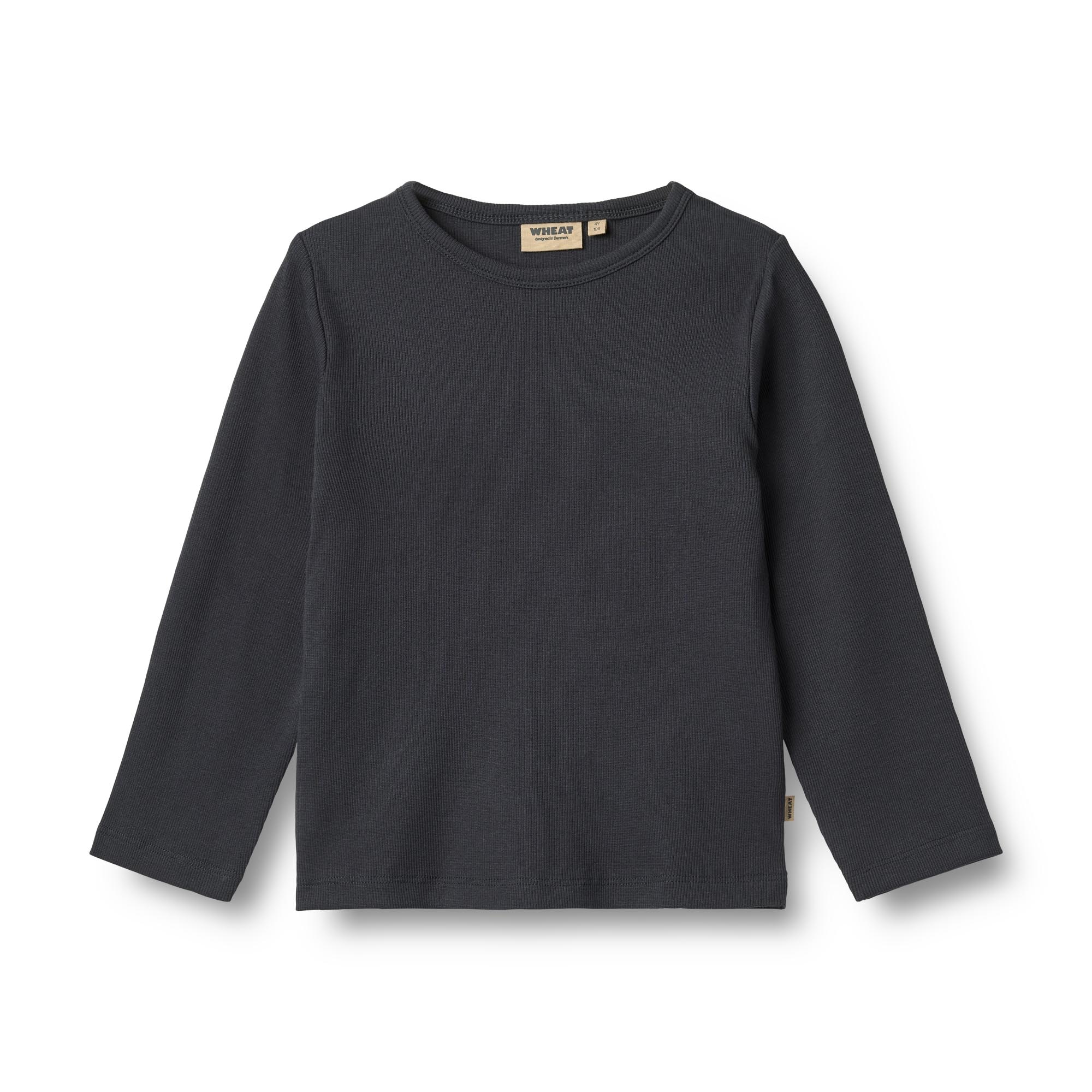 WHEAT Langarmshirt "T-Shirt L/S Milo" Baumwollmischung