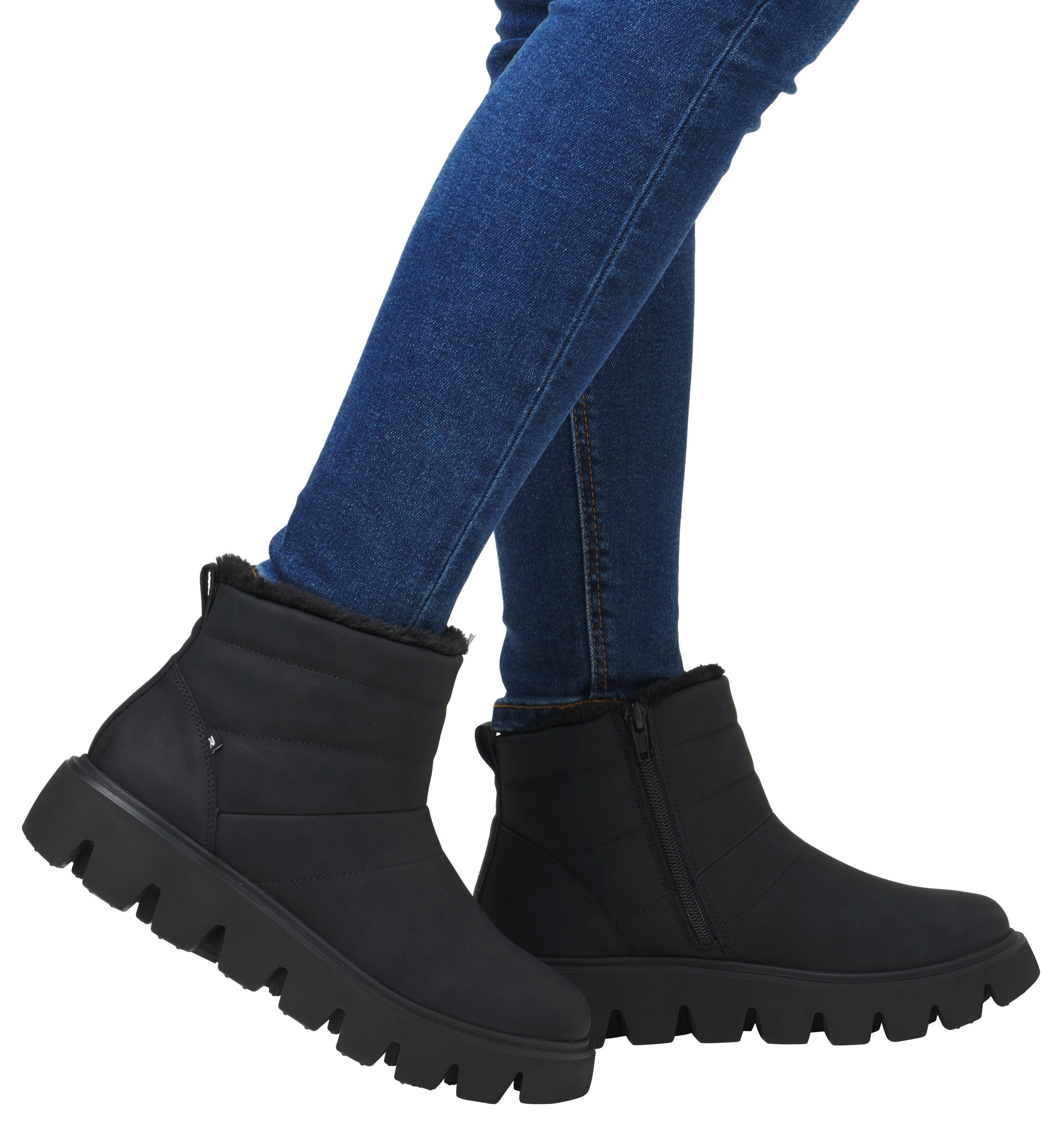 Thumbnail - Rieker EVOLUTION Winterboots, Schlupfboots, Stiefelette mit herausnehmbarer Soft-Einlage