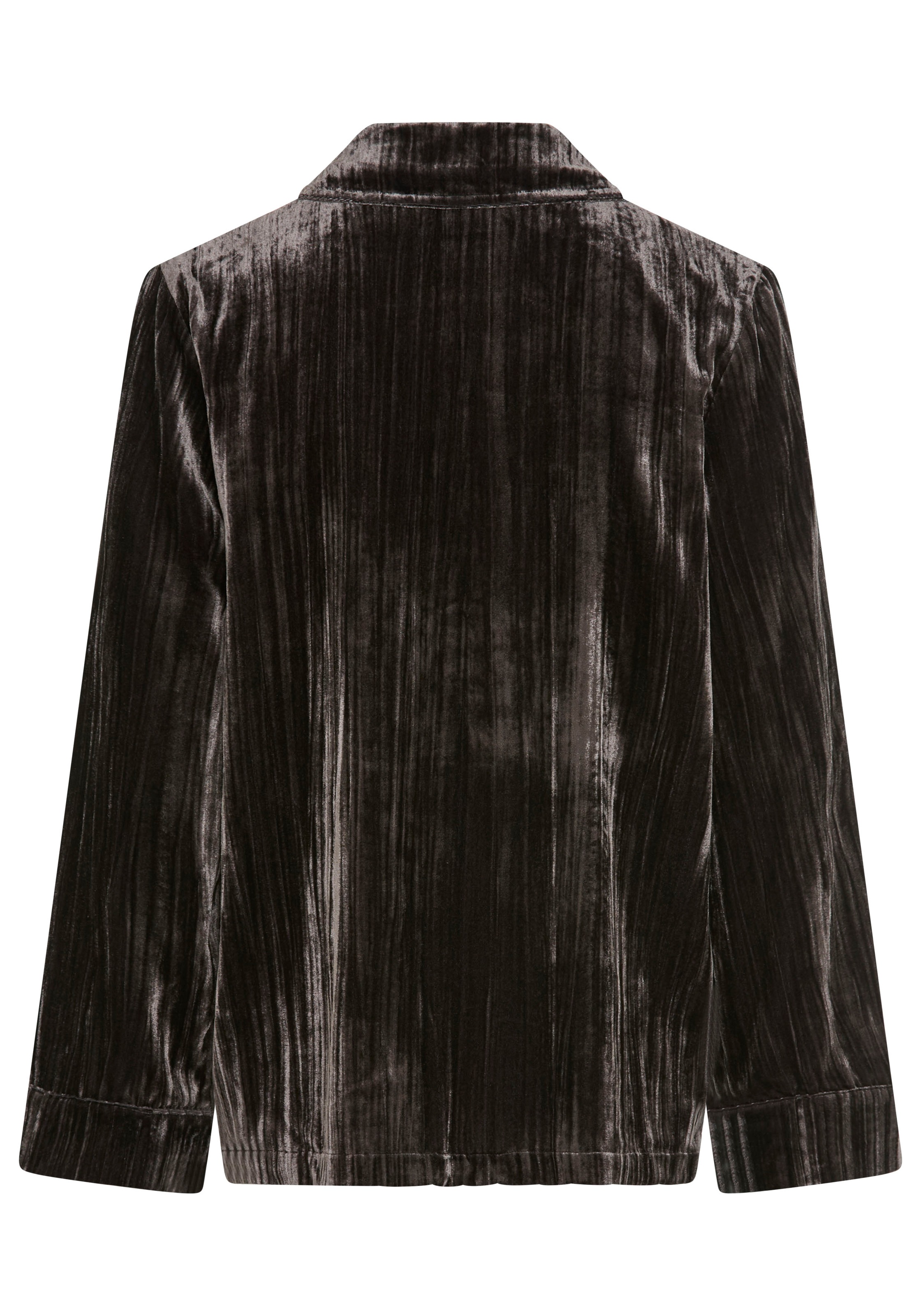 HUGO Underwear Pyjamaoberteil »Velvet«, Schlafshirt, relaxed fit, leicht glänzende Struktur