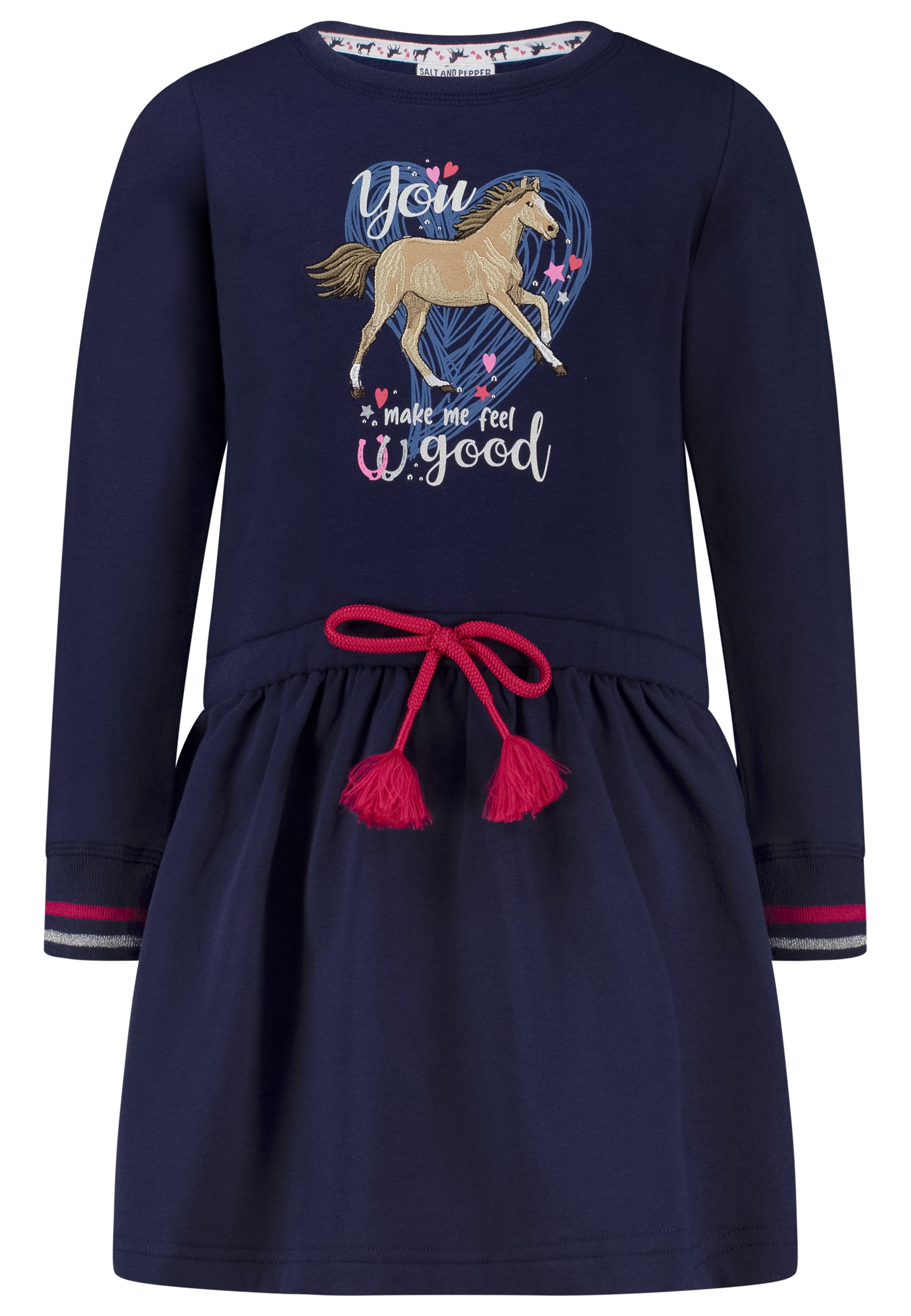 SALT AND PEPPER Jerseykleid »Star Stable«, mit aufwändigem Pferdemotiv