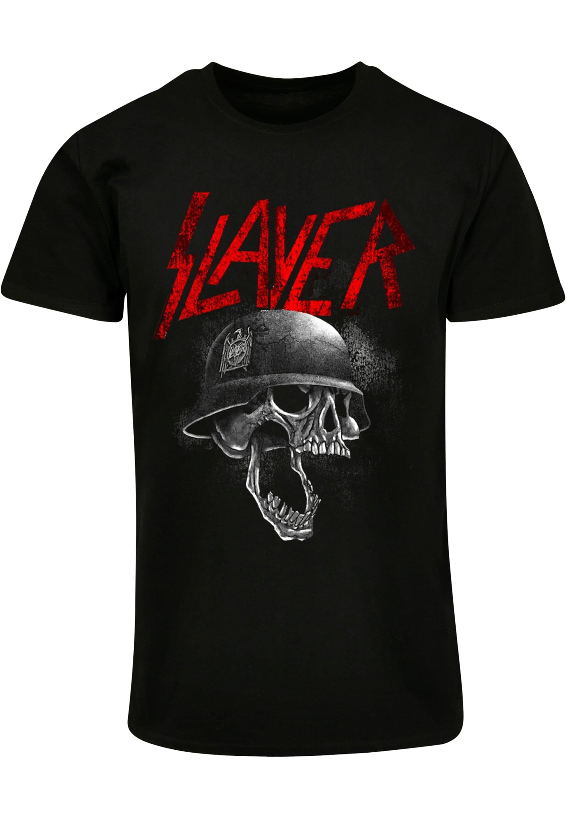 Merchcode T-Shirt "Merchcode Herren Slayer - Hellmit Basic T-Shirt" günstig online kaufen