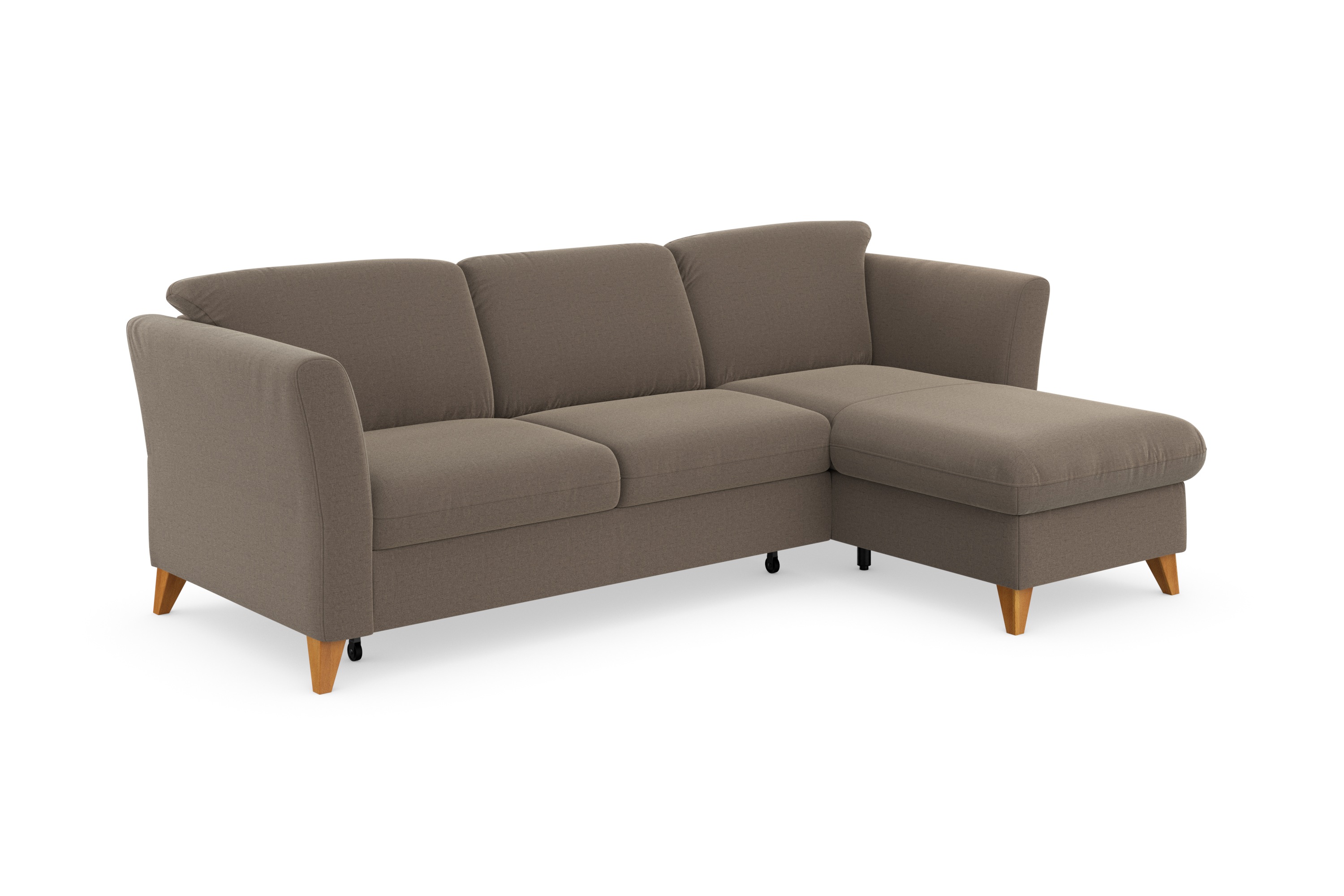 Thumbnail - Home affaire Ecksofa "Trelleborg L-Form", Federkern-Polsterung, wahlweise mit Bettfunktion und Bettkasten