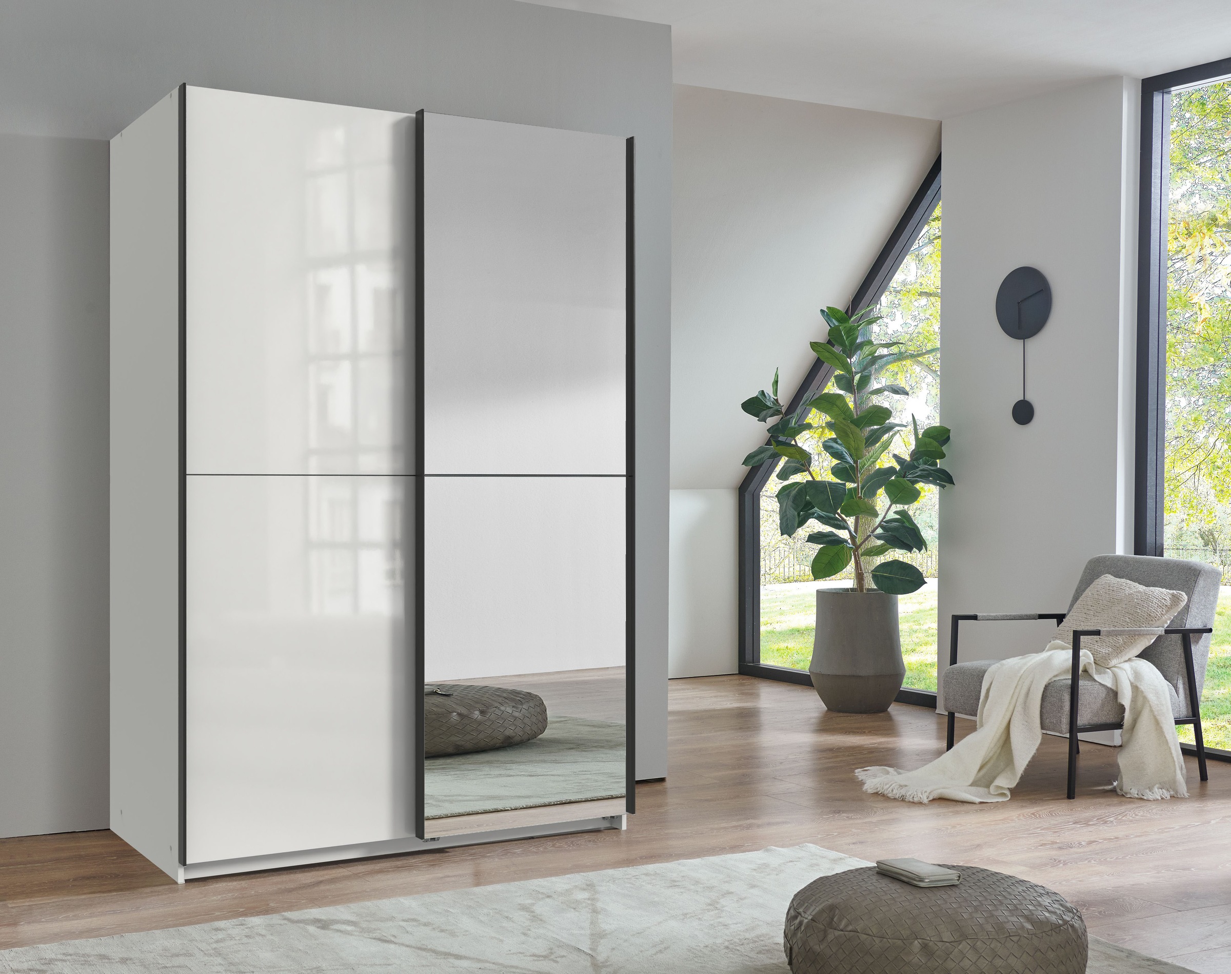 Wimex Kleiderschrank "Mugano, B/T/H 135 oder 180/65/198cm, Made in Germany" günstig online kaufen