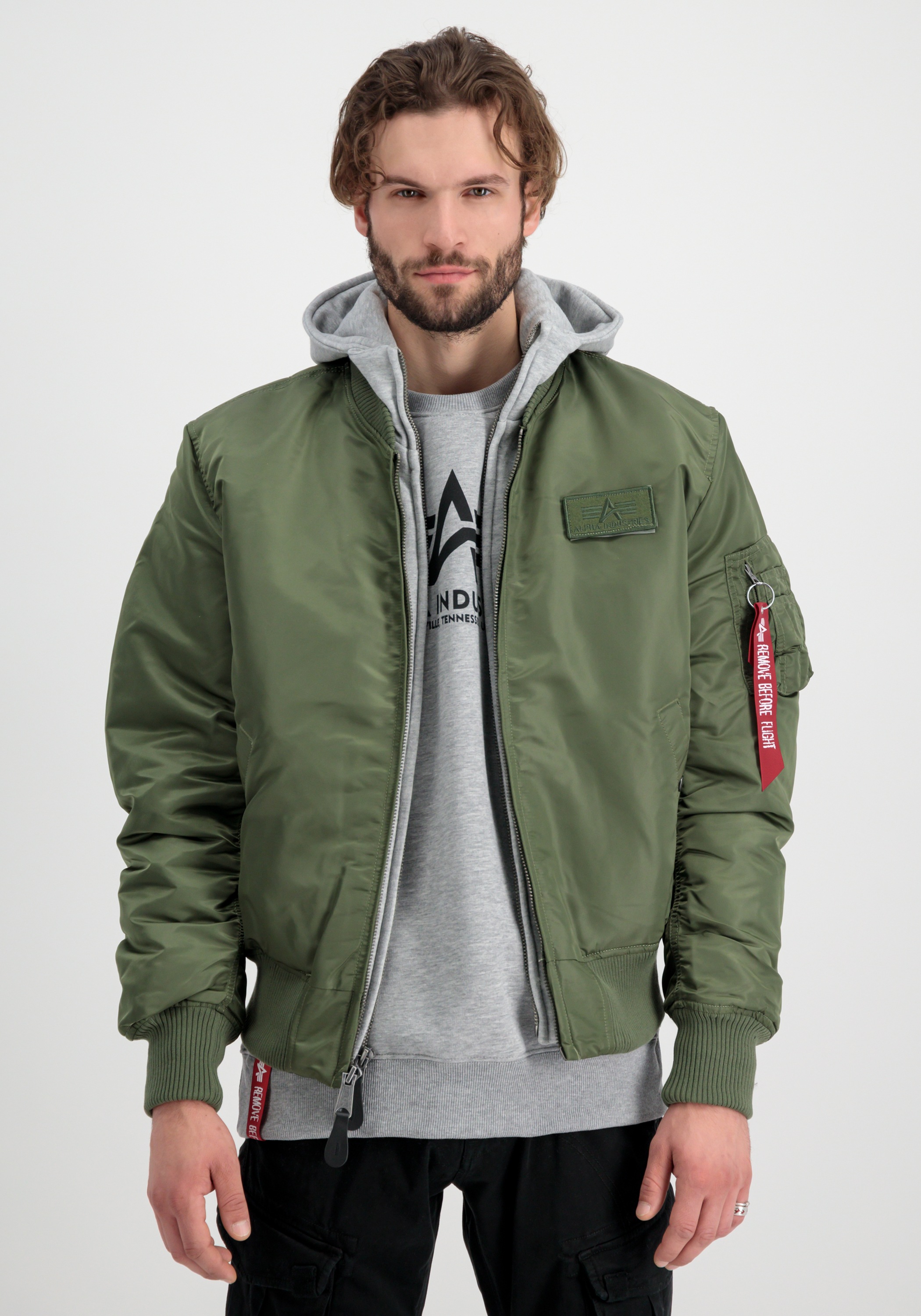 Alpha Industries Bomberjacke "Alpha Industries Men - Bomber Jackets MA-1 D- günstig online kaufen