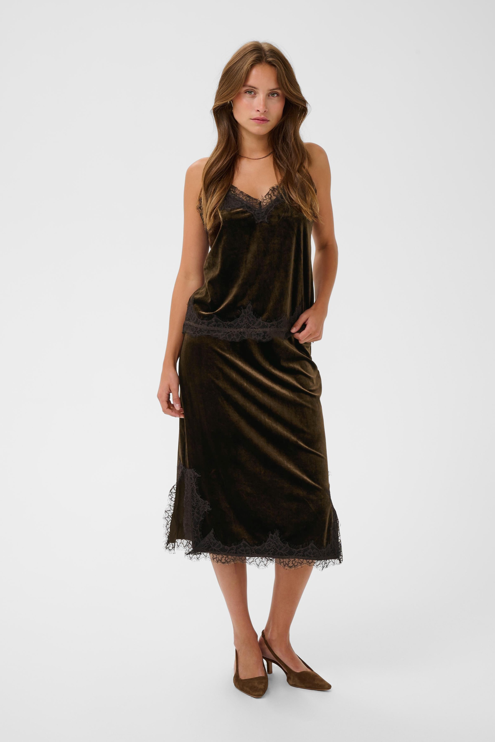Saint Tropez Midikleid »Damen Kleid SvegaSZ«