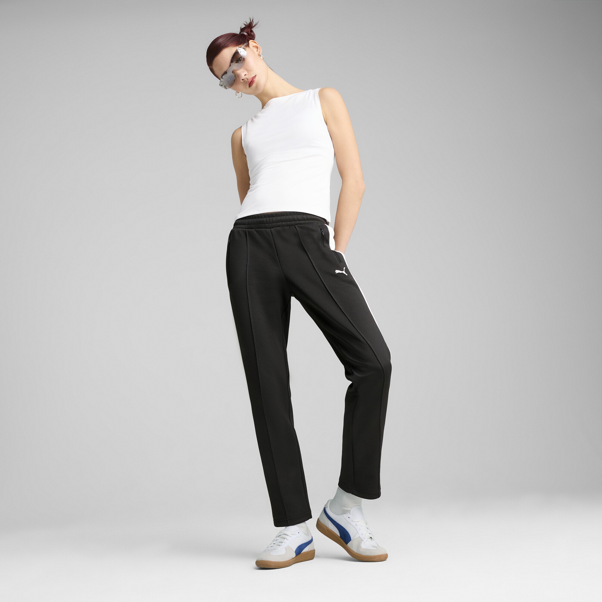 PUMA Sporthose »T7 ALWAYS ON Slim Fit Trainingshose Damen«
