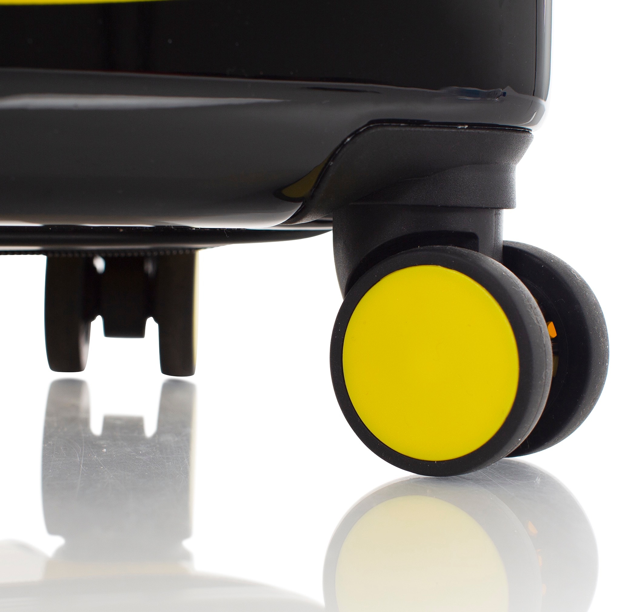 Heys Kinderkoffer »Super Tots, 46 cm, Hummel« Set, Kinderkoffer und Rucksack, 2 Stk. tlg. 31 l 2 Rollen Heys x Joachim Llambi Kindertrolley Kinder Reisegepäck