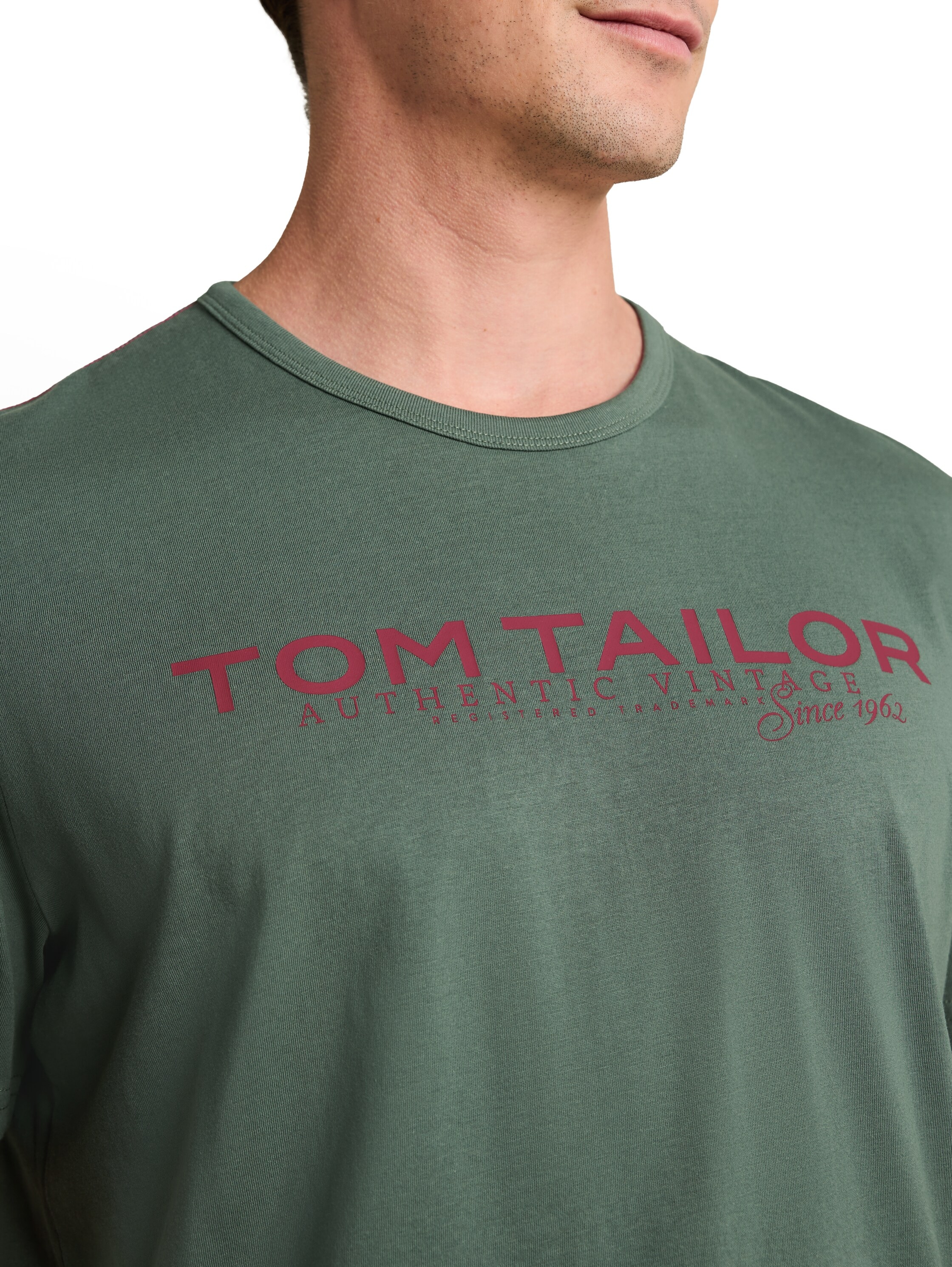 TOM TAILOR T-Shirt 2 2er Pack Sommershirt mit Logo-Print