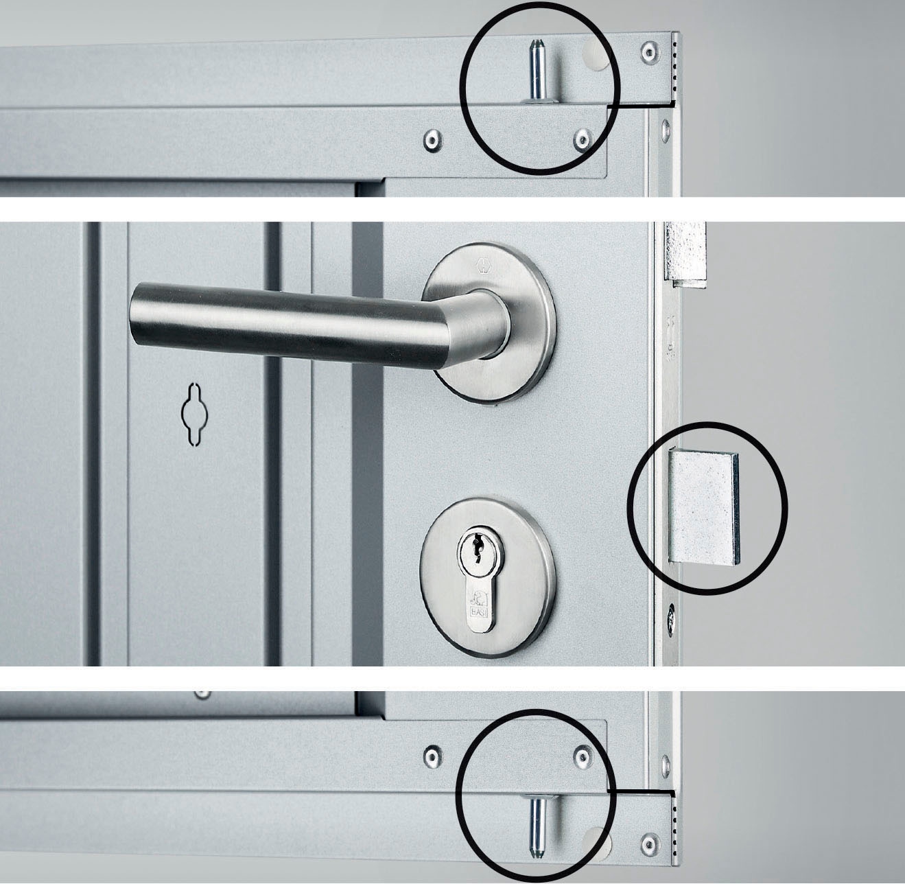 Biohort Gerätehaus »AvantGarde, Gr. A3« verschiedene Farben, mit Doppeltür schmal