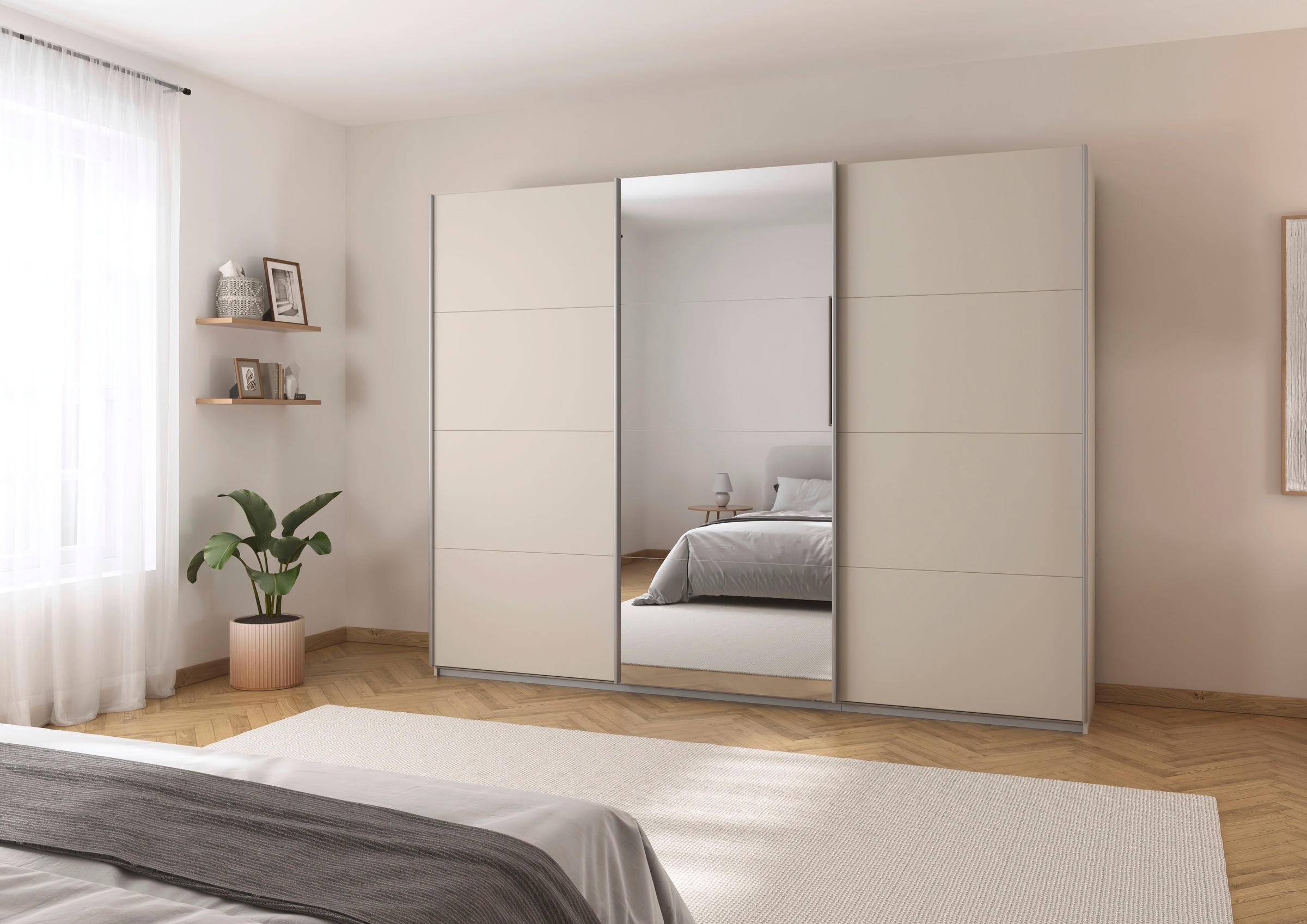 rauch Schwebetürenschrank "Kleiderschrank Schrank Garderobe Schlafzimmersch günstig online kaufen