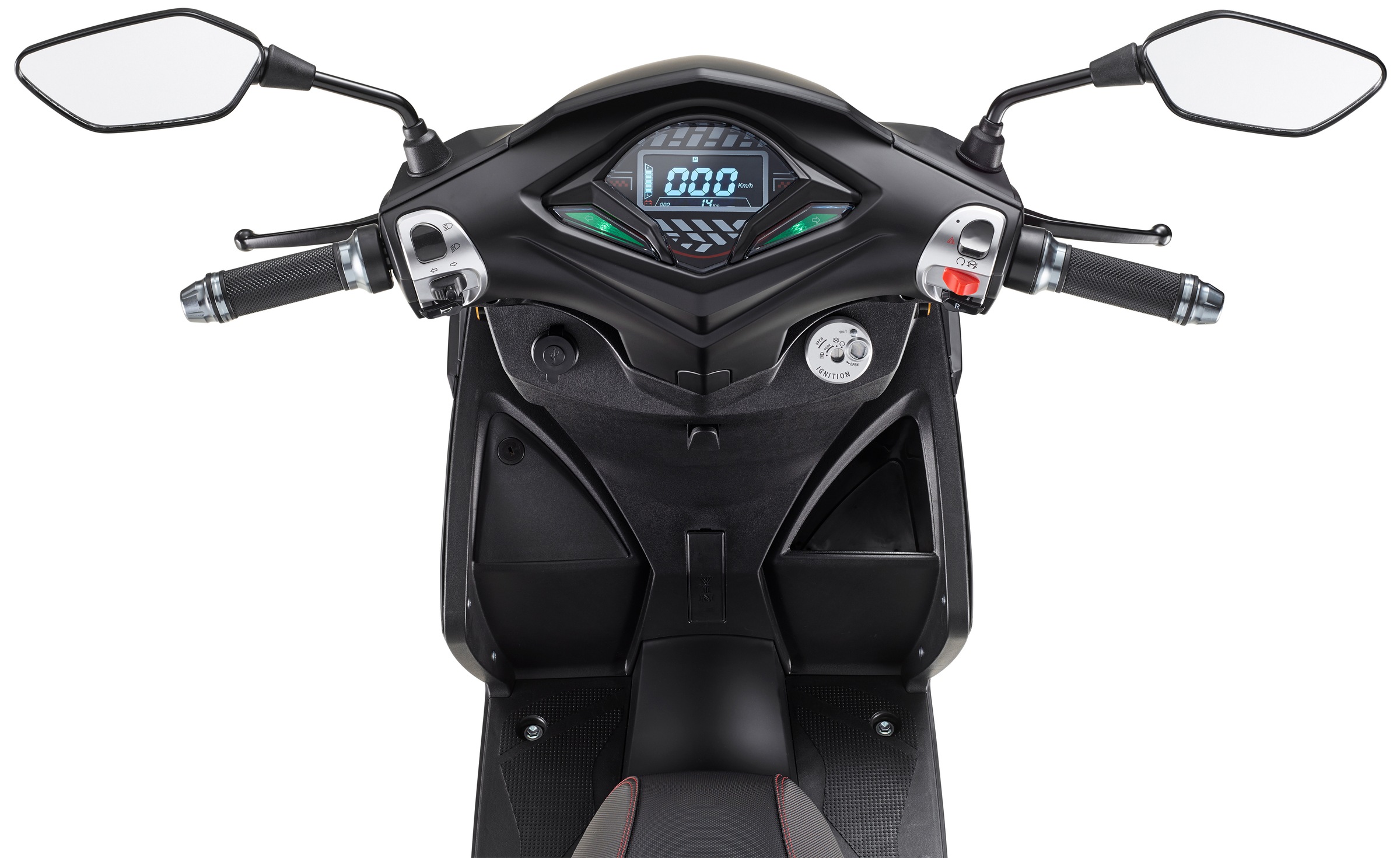 Luxxon E-Motorroller »LuXXon F18e (45km/h)« Elektroroller mit Straßenzulassung, LED-Paket
