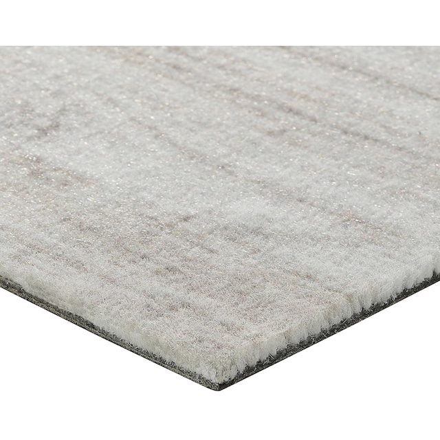 Infloor Teppichfliese »Velour Holzoptik Eiche hell-grau«, rechteckig, 14  Stück, 4 m², 25 x 100 cm, selbsthaftend, für Stuhlrollen geeignet auf  Rechnung | BAUR