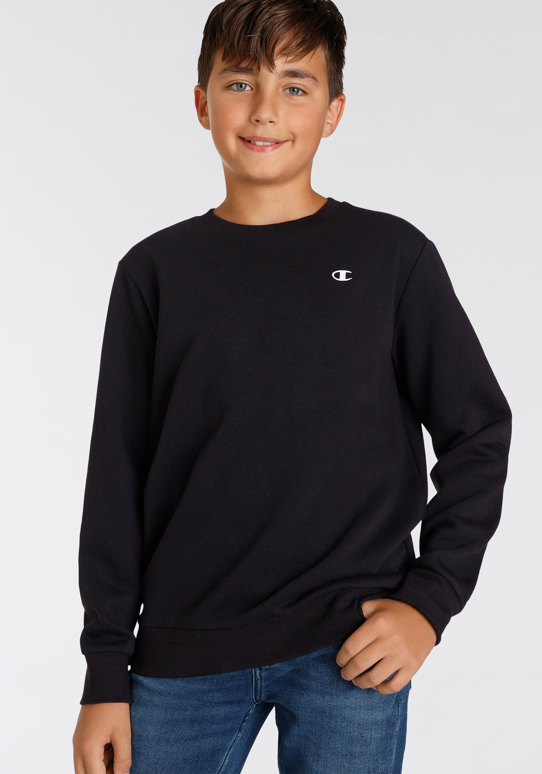 Champion Sweatshirt »Basic Crewneck Sweatshirt - für Kinder« ▷ für | BAUR