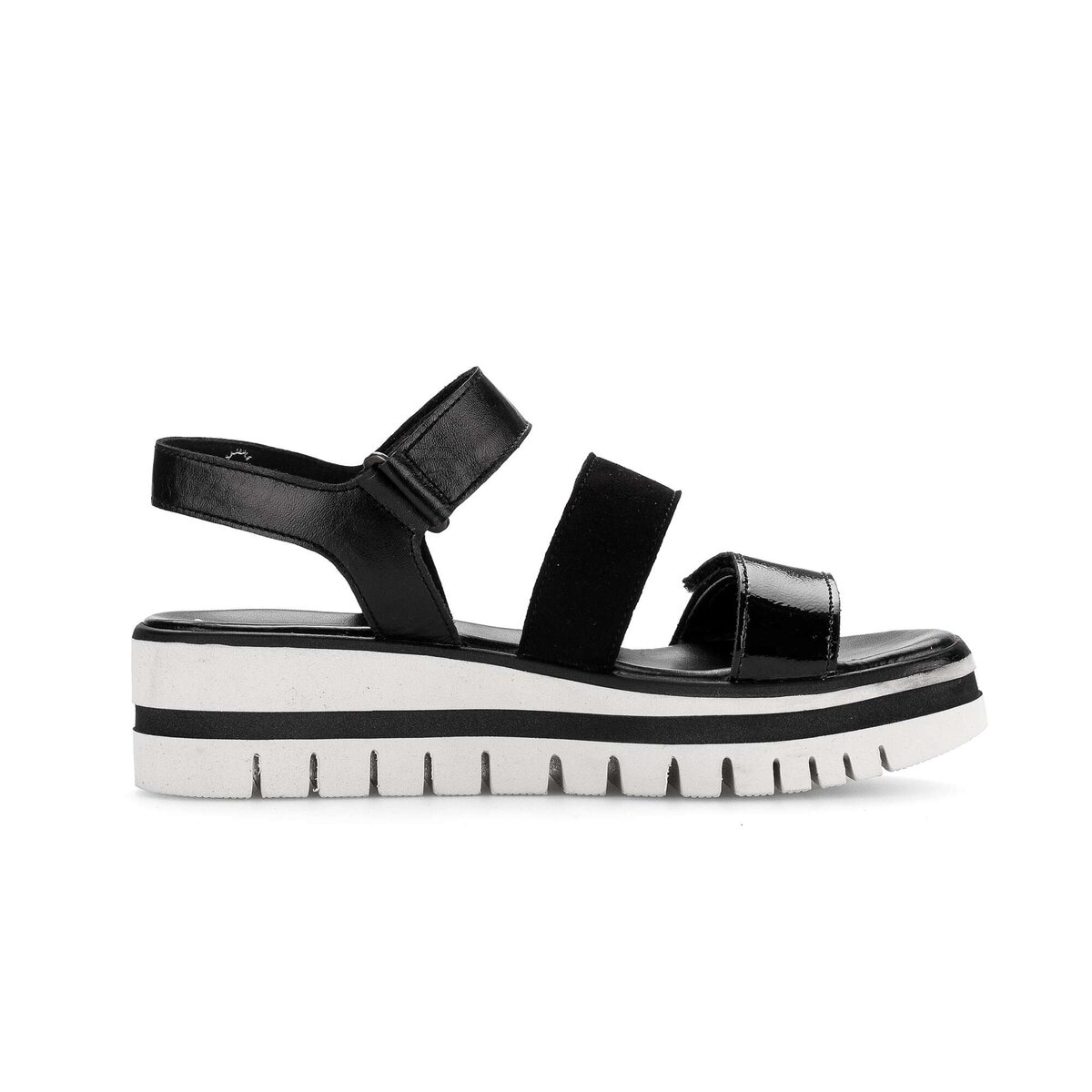 Gabor Plateausandaletten »Plateau Sandale Materialmix Leder«