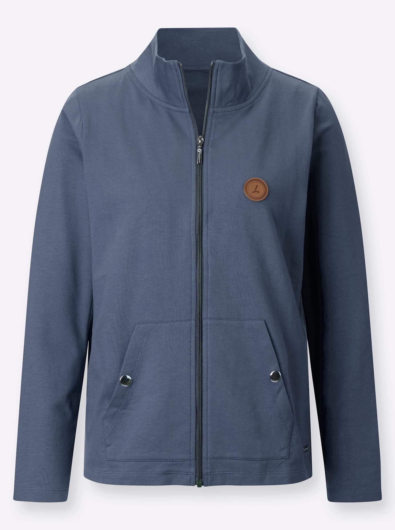 Casual Looks Shirtjacke »Sweatjacke«, (1 tlg.)