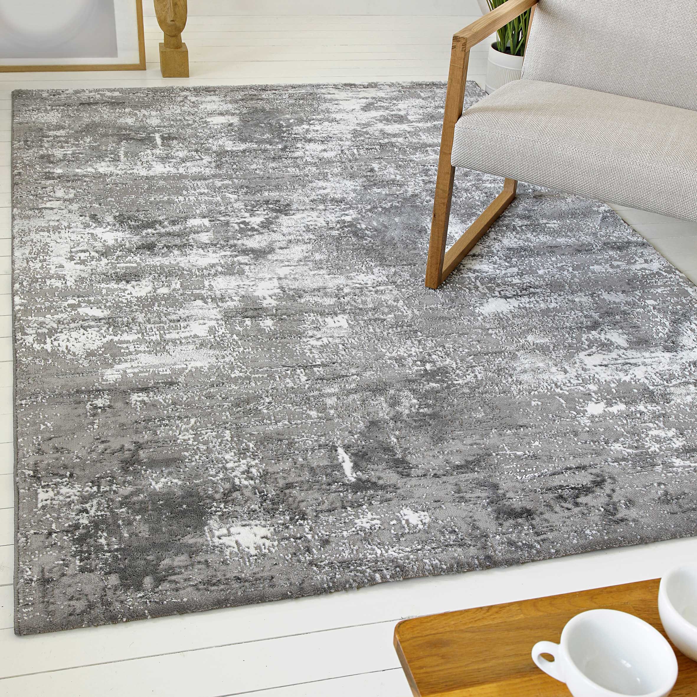 OTTO home Teppich "Aeliana" rechteckig 12 mm Höhe weicher Kurzflor, Hoch Ti günstig online kaufen