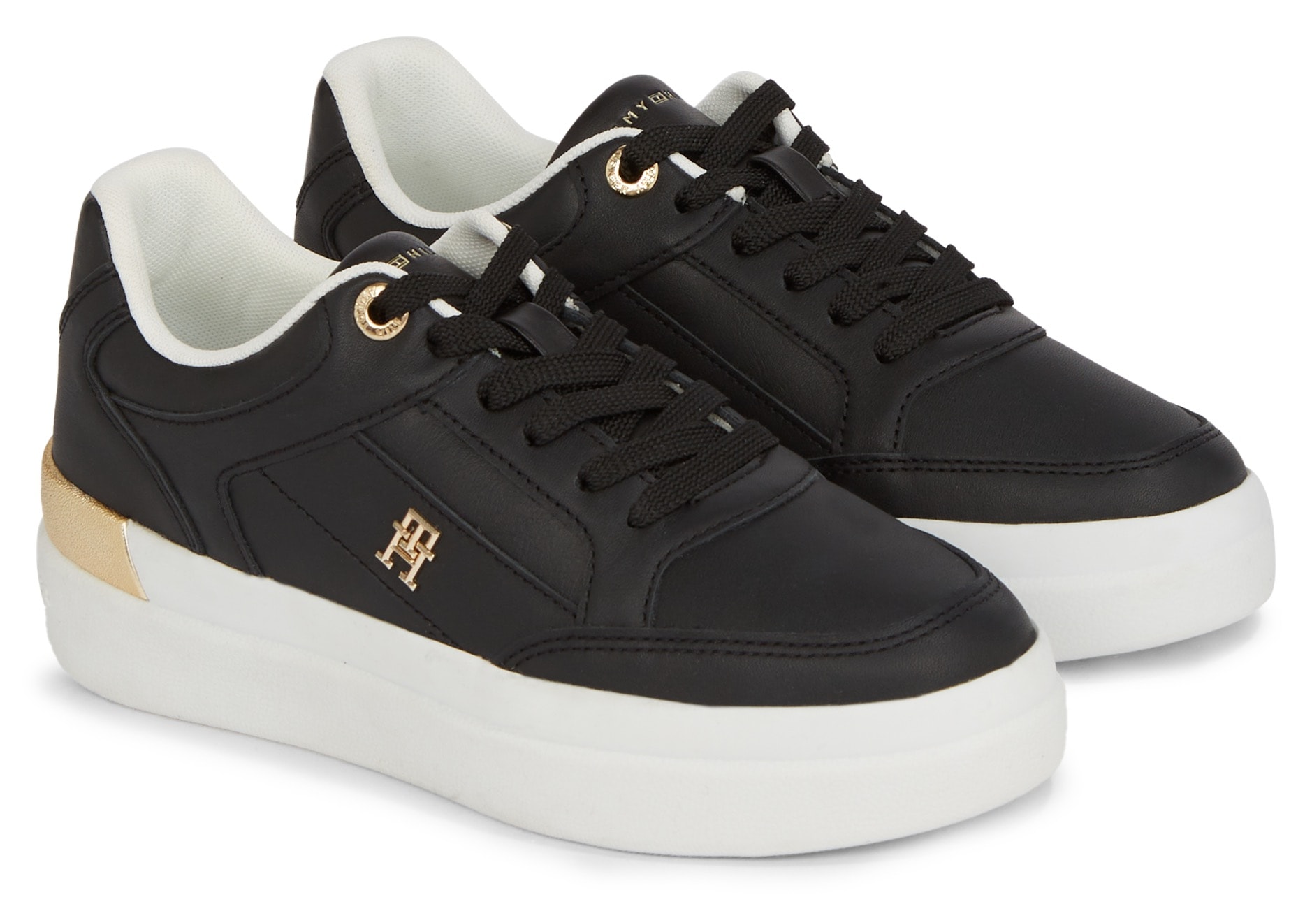 TOMMY HILFIGER Plateausneaker »LUX HARDWARE COURT SNE...