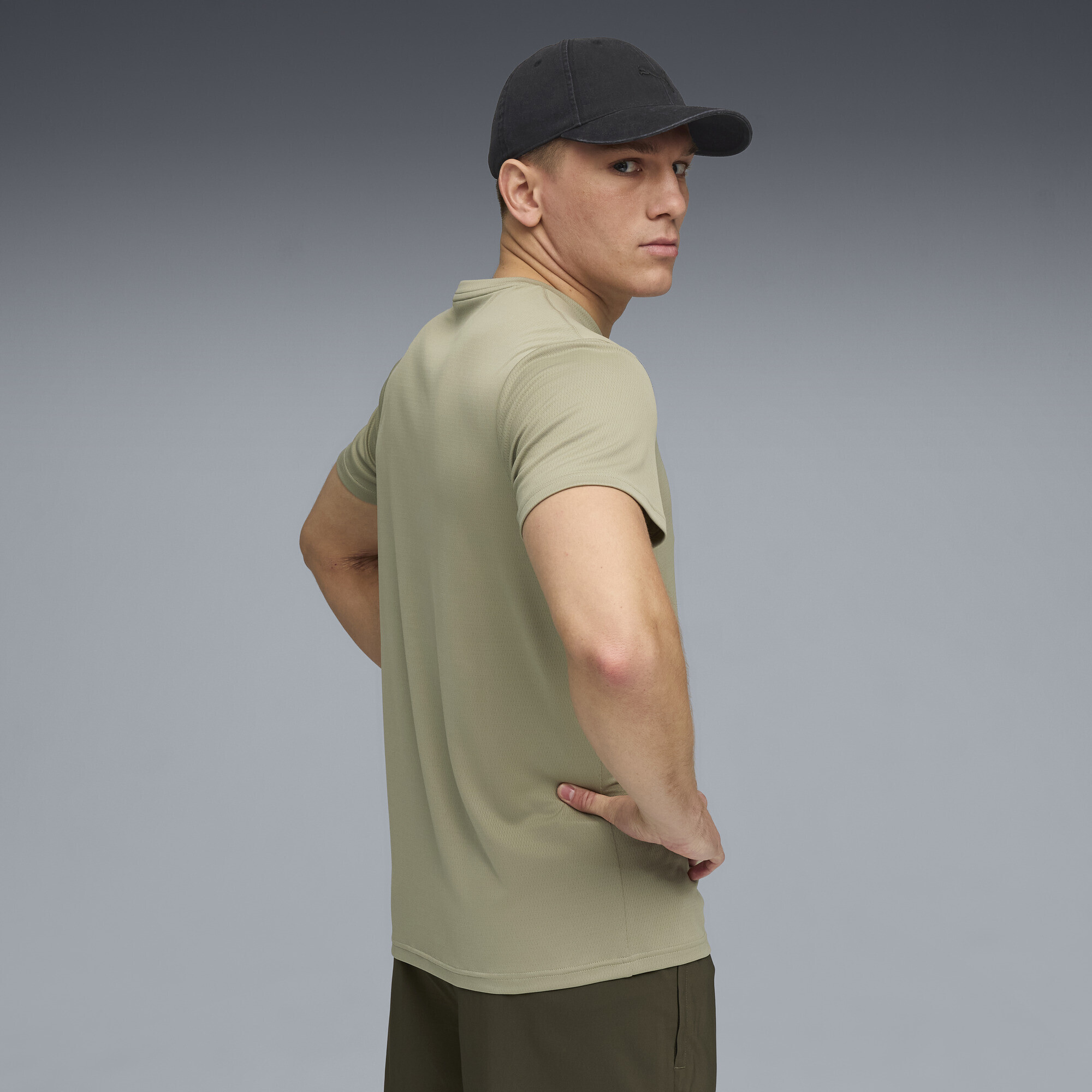 Thumbnail - PUMA Trainingsshirt "Train All Day Essentials Poly Texture T-Shirt Herren"