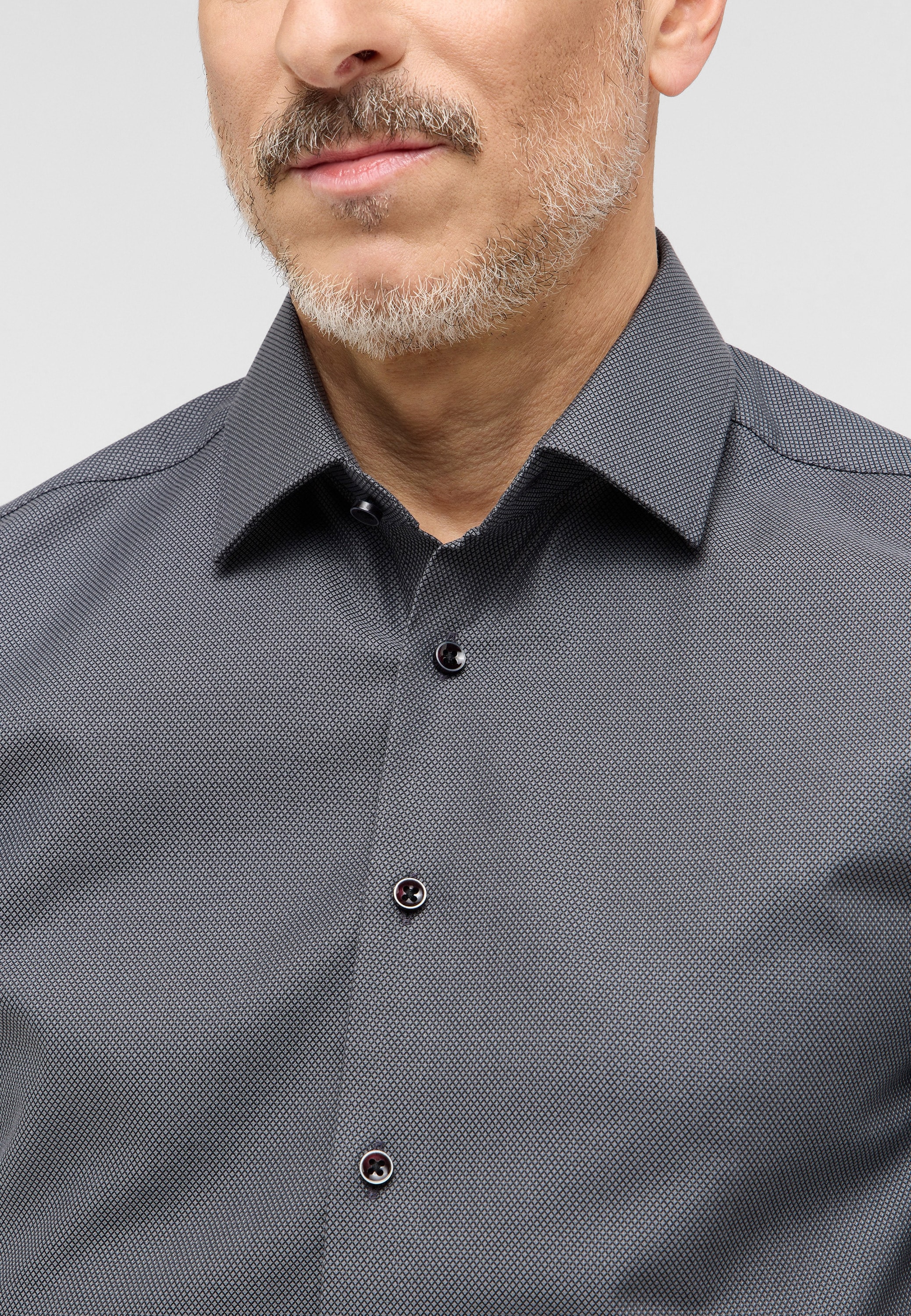Eterna Langarmhemd »SLIM FIT«, NON IRON (bügelfrei)