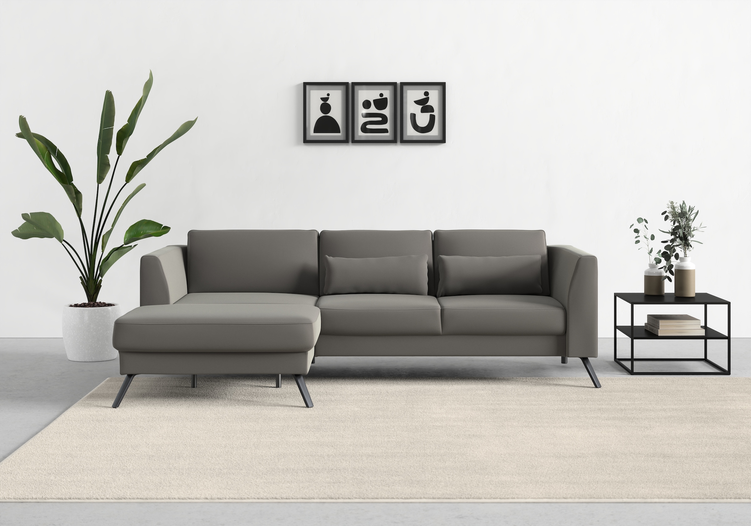 sit&more Sit&more Ecksofa »Lindholm L-Form« su ...