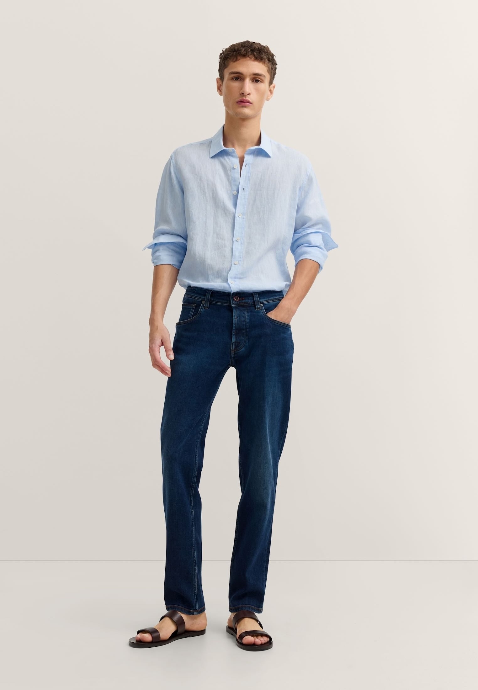 bugatti 5-Pocket-Jeans »Slim Fit« italian premium denim fabric