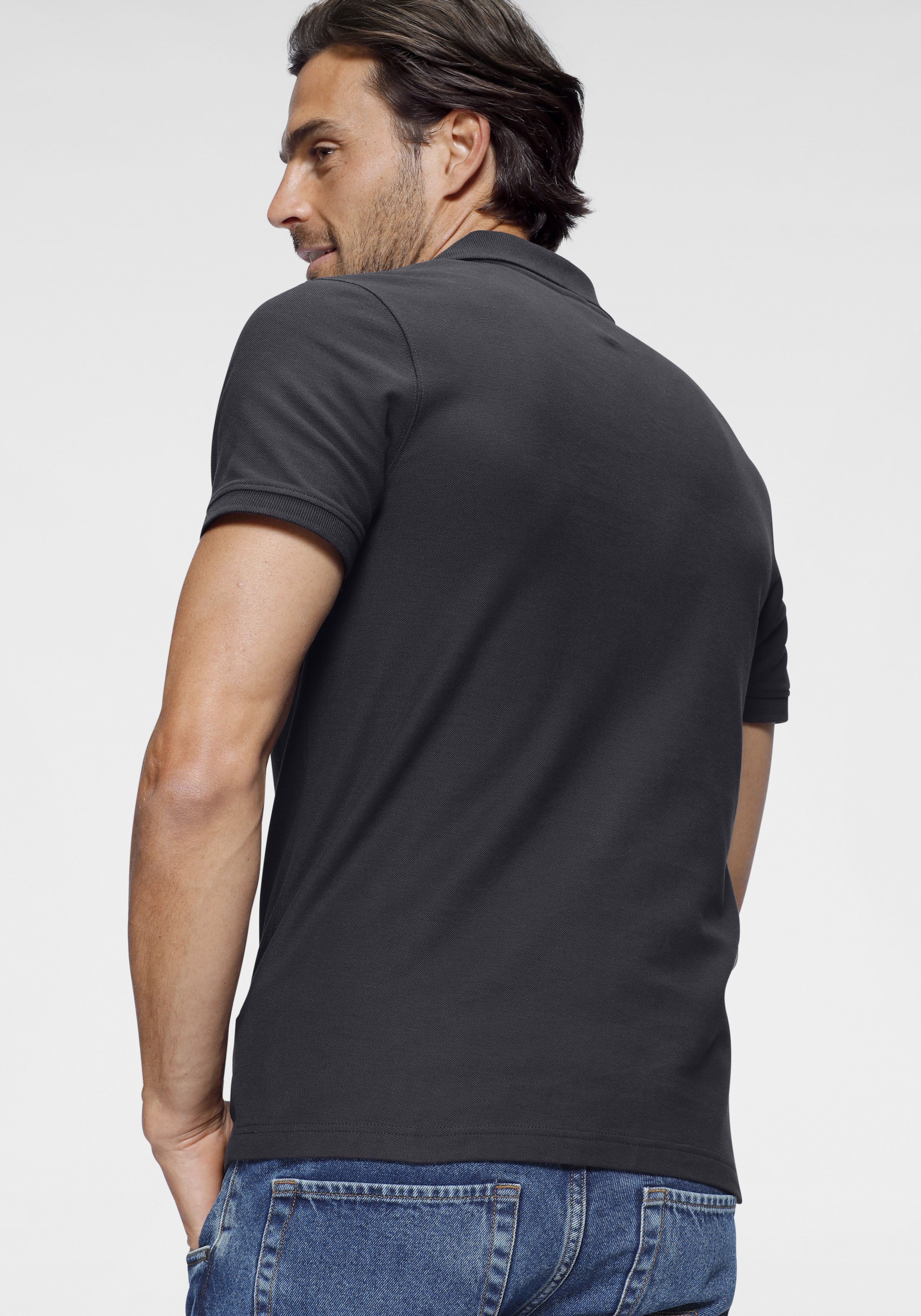 Thumbnail - KangaROOS Poloshirt Kurzarm, mit Polokragen, aus Piqué-Stoff, aus 100% Baumwolle