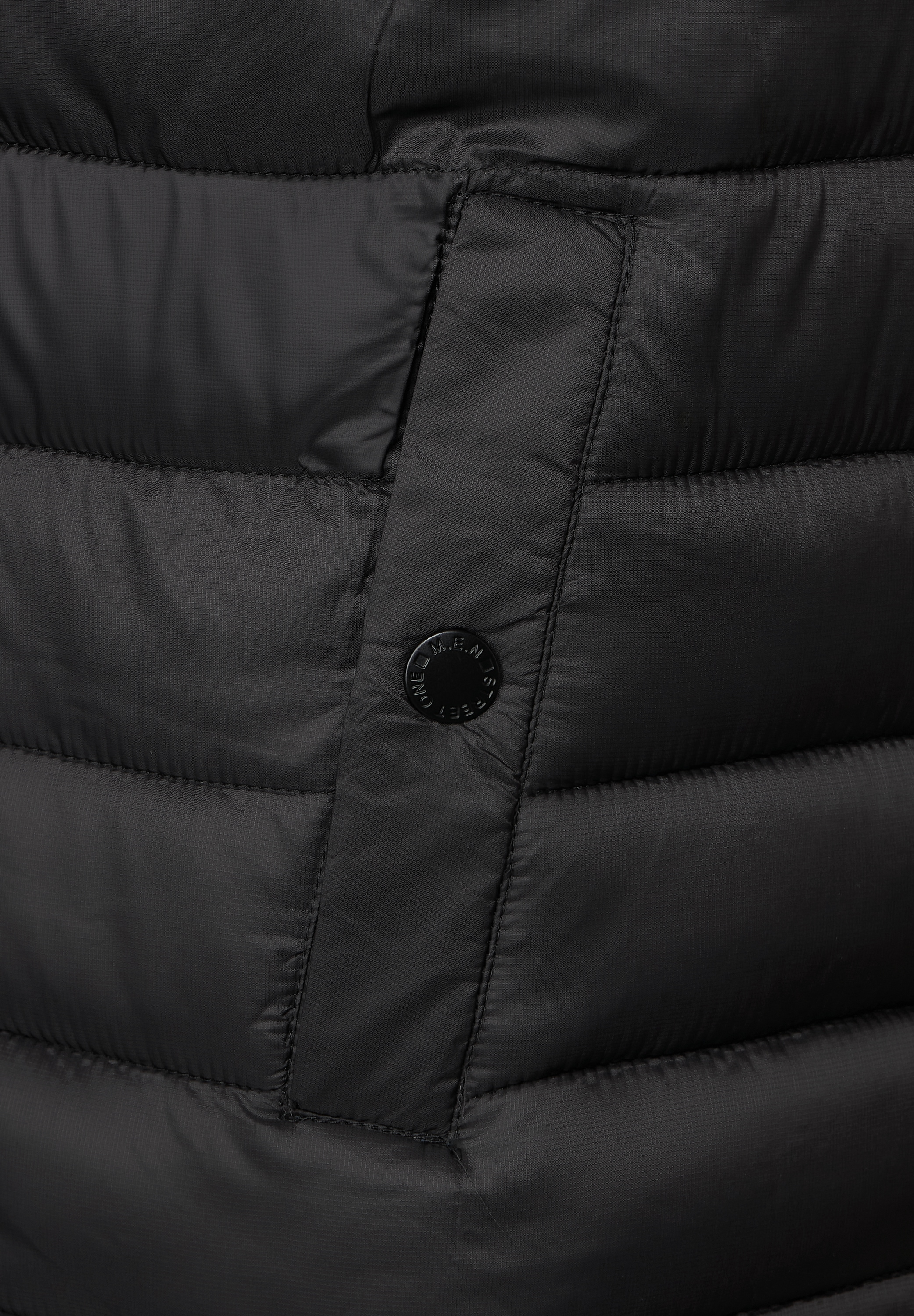 STREET ONE MEN Steppjacke, ohne Kapuze, mit Brusttasche