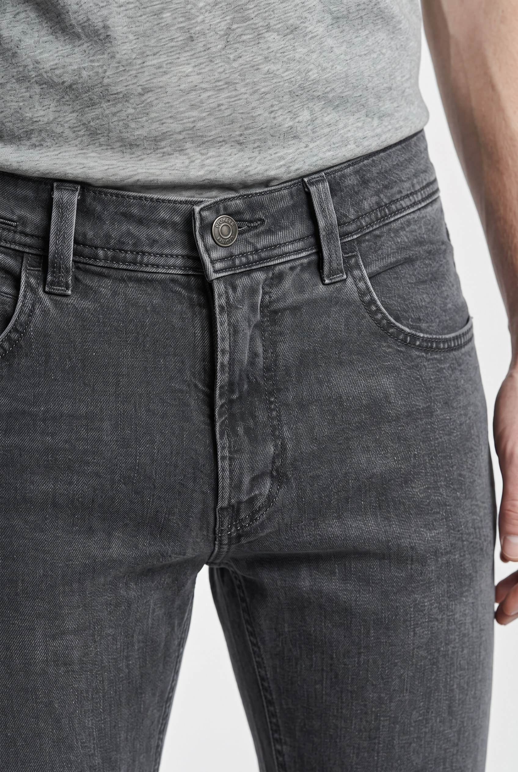 Pioneer Authentic Jeans Straight-Jeans »Rando« Coloured denim