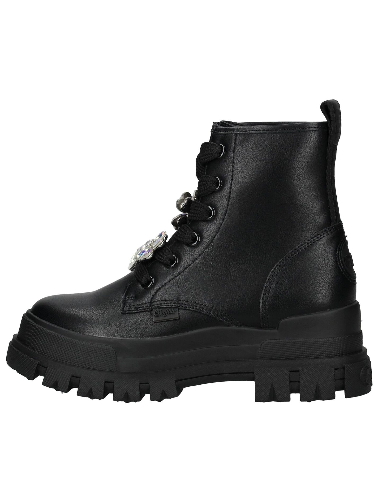 Buffalo Schnürstiefelette "Buffalo Stiefelette Lederimitat" günstig online kaufen