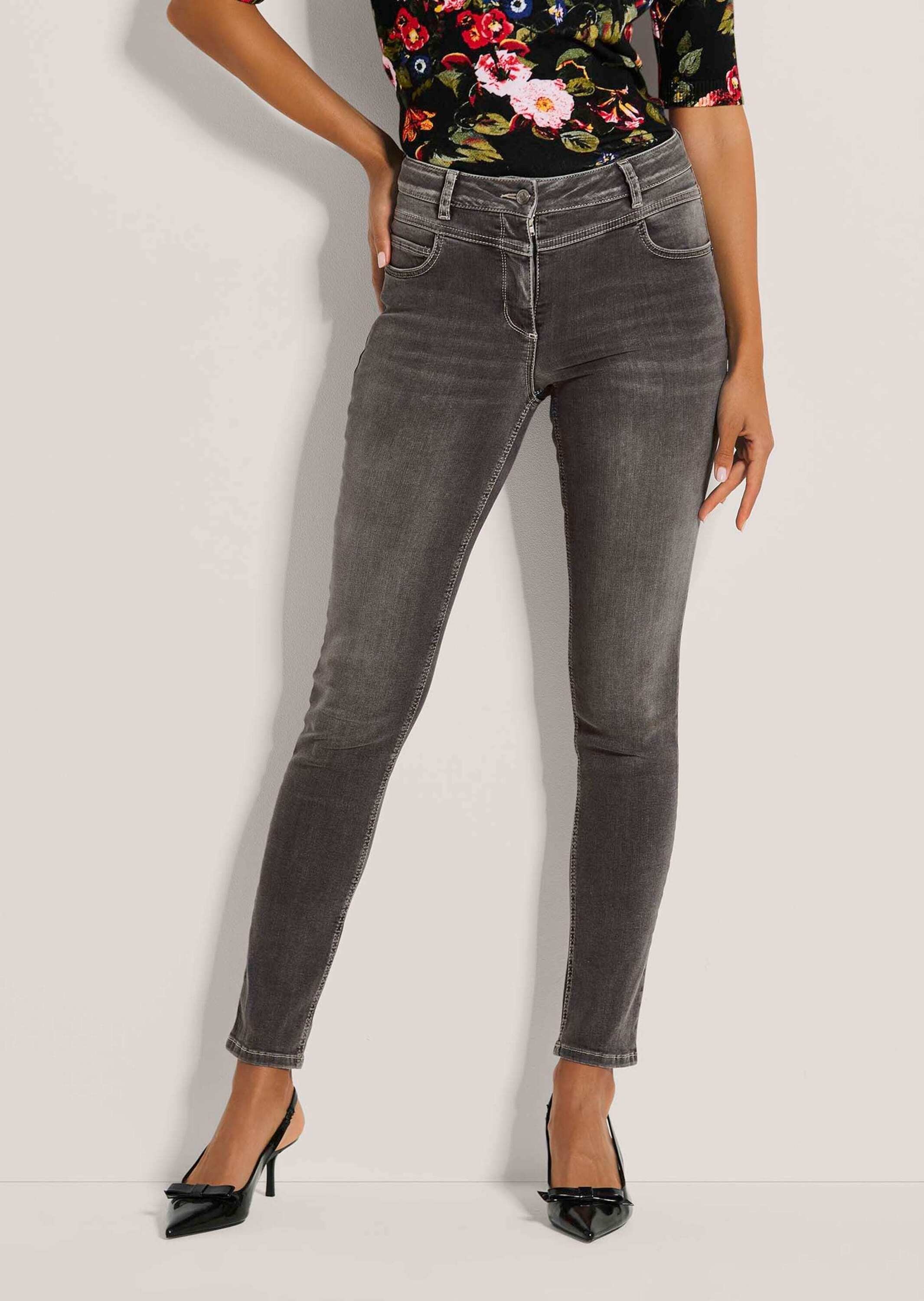 MADELEINE Regular-fit-Jeans "Jeans Schlanke Five-Pocket-Jeans" günstig online kaufen
